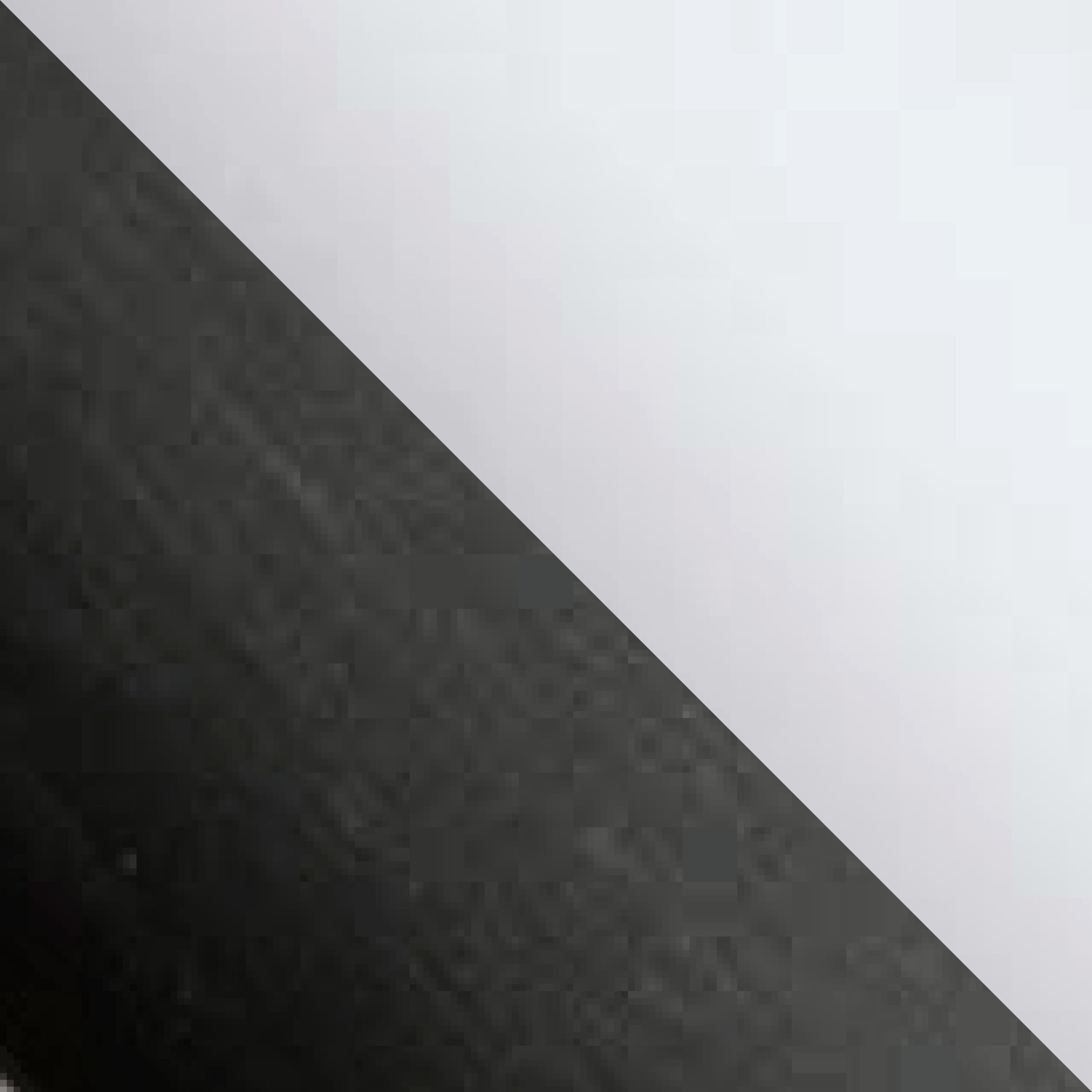 Brushed Black Anodised &amp; Powder-coat White