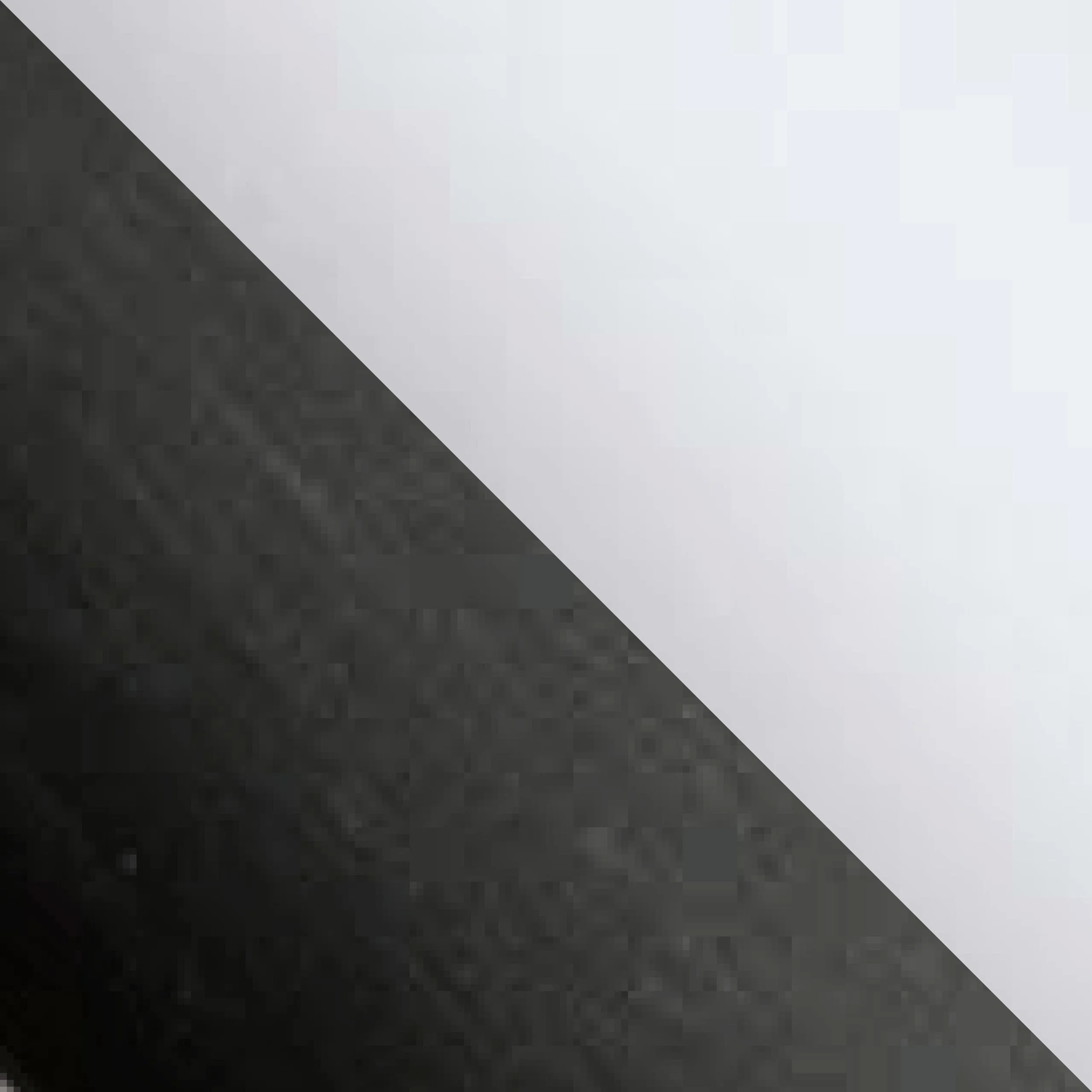 Brushed Black Anodised &amp; Powder-coat White