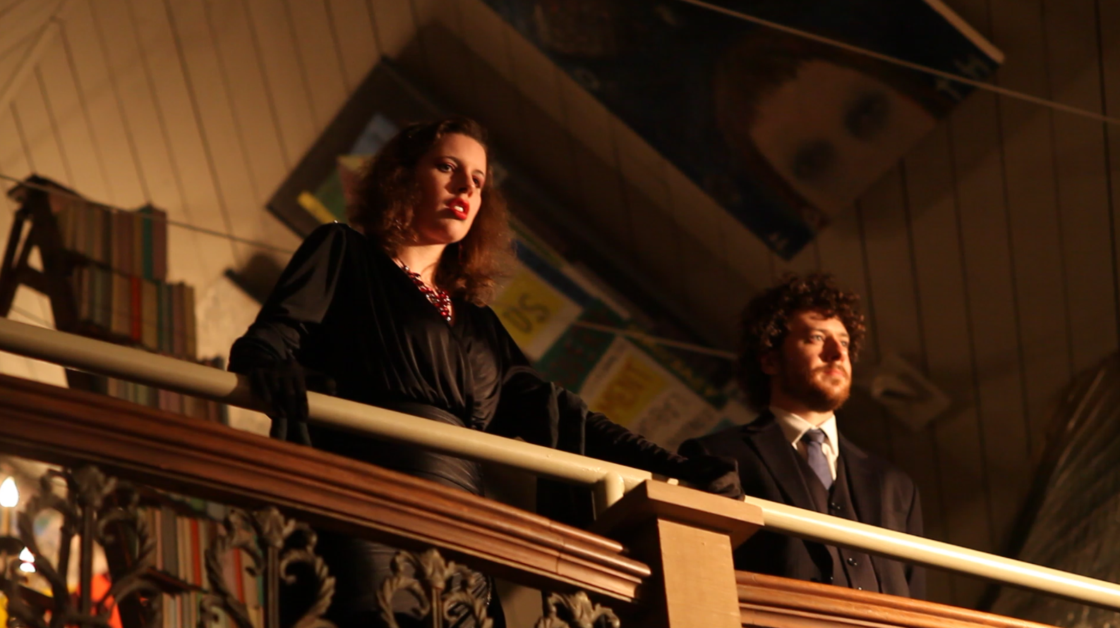 Production still from Sanguine Dreams at di Rosa; The Game