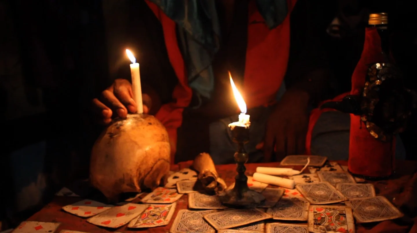 Production still from Discours de Fou