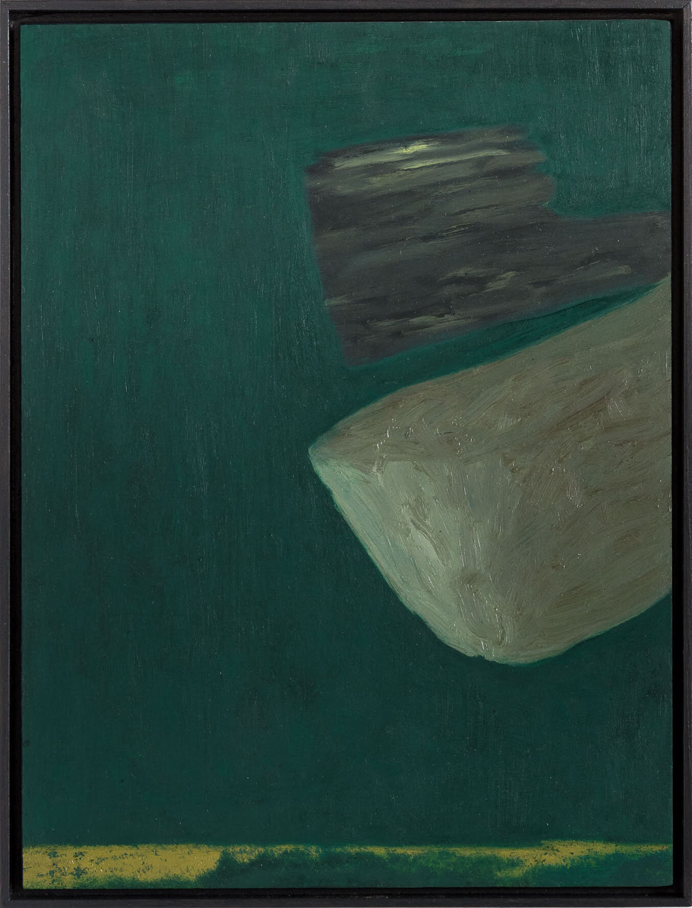 Ohne Titel, Öl auf MDF in Künstlerrahmen, 40 x 30 cm, 2019
