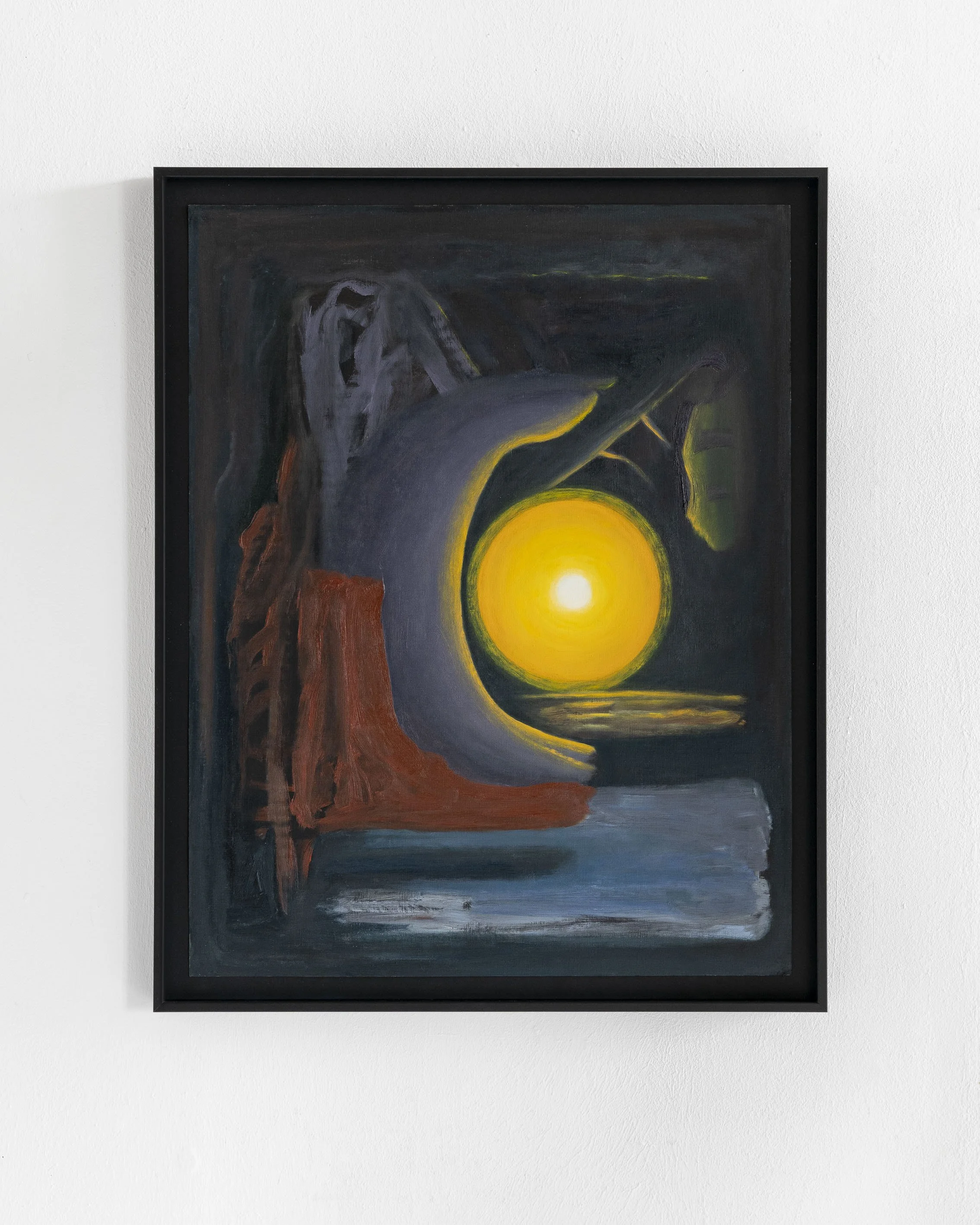 Untitled, oil on oil painting paper, 50 x 64 cm, 2024