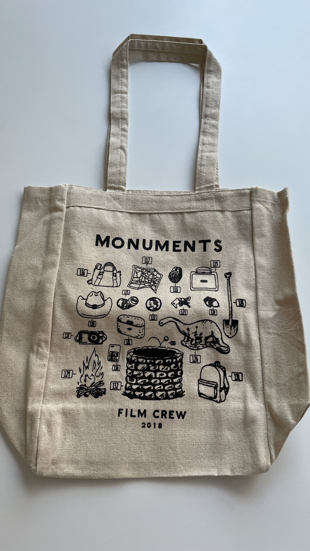 MONUMENTS Crew Tote Bag — Jack C. Newell