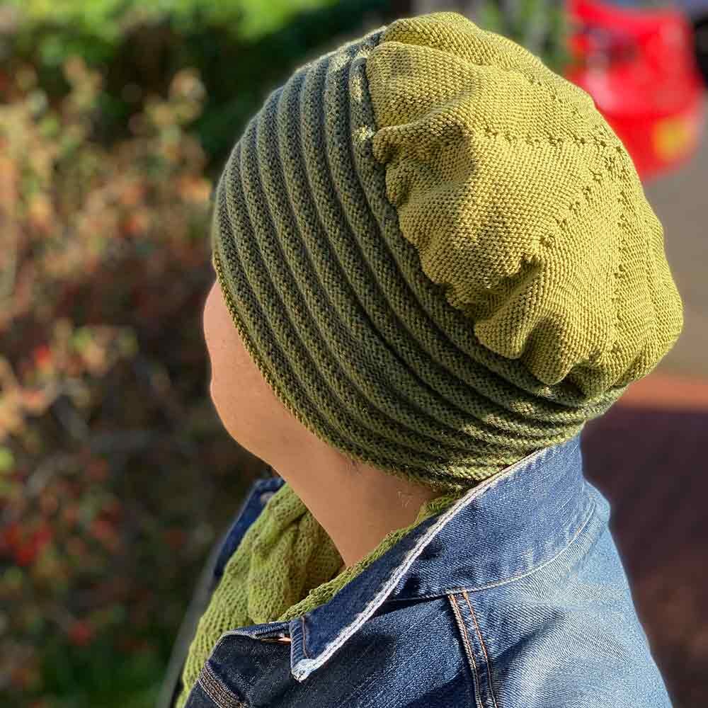 Chic cotton rich cloche inspired hat — Susan Holton Knitwear Chic cotton rich cloche inspired hat — Susan Holton Knitwear