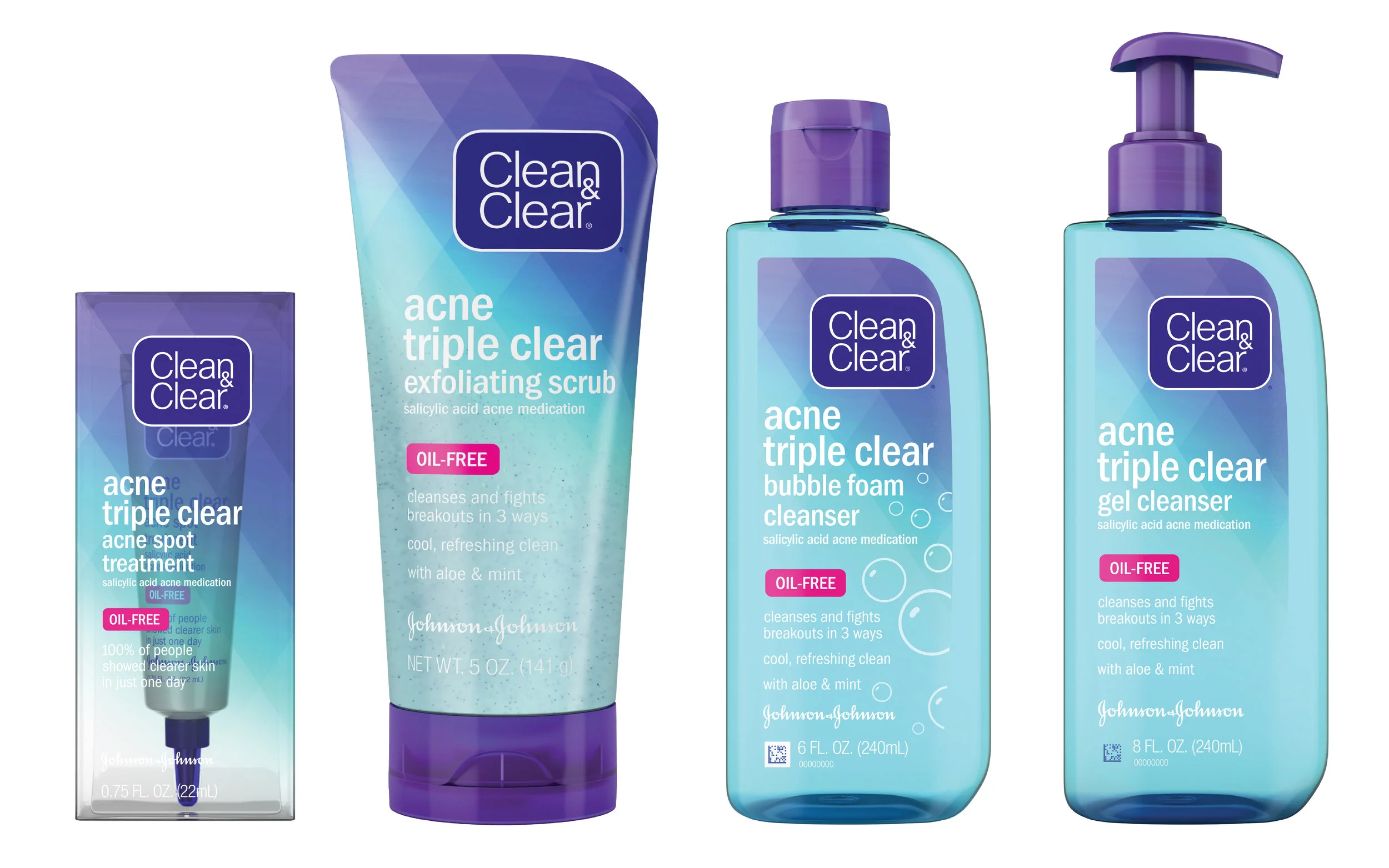 johnson and johnson acne products