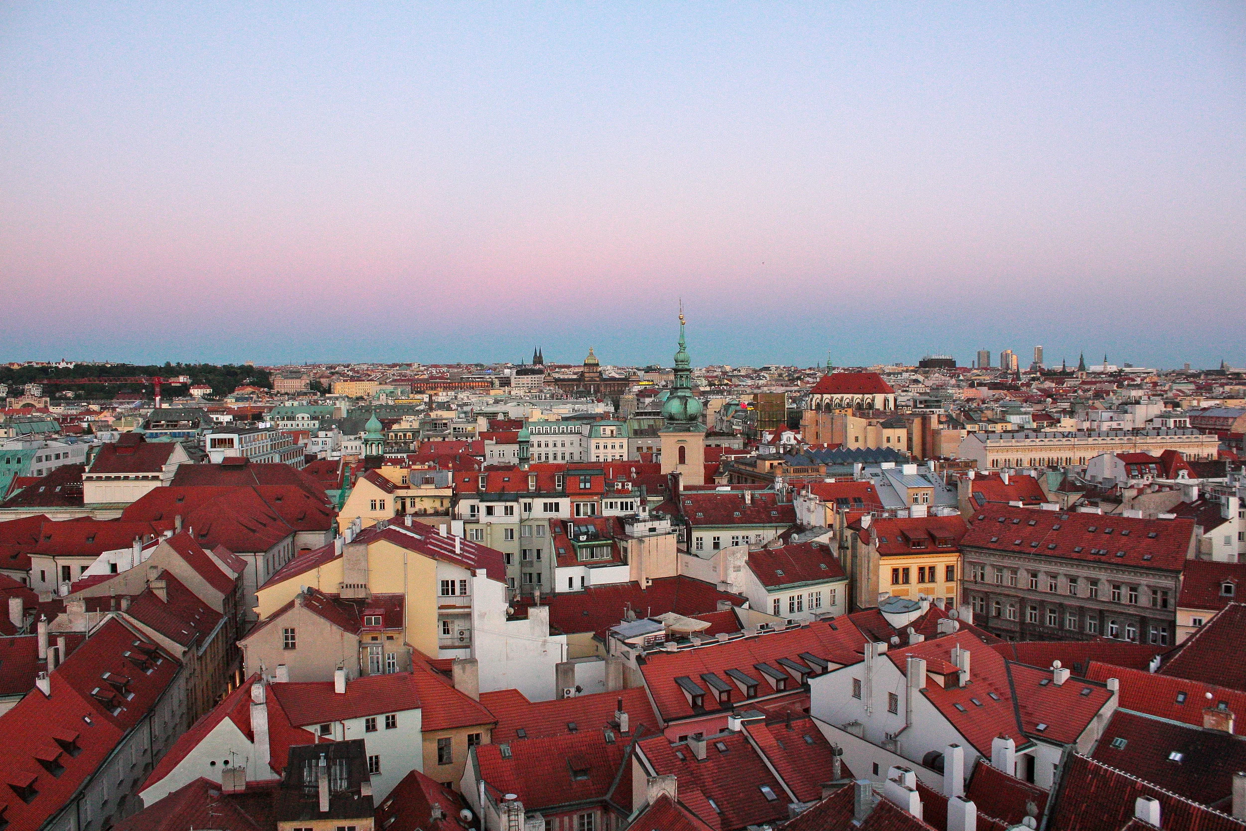 Prague from above
