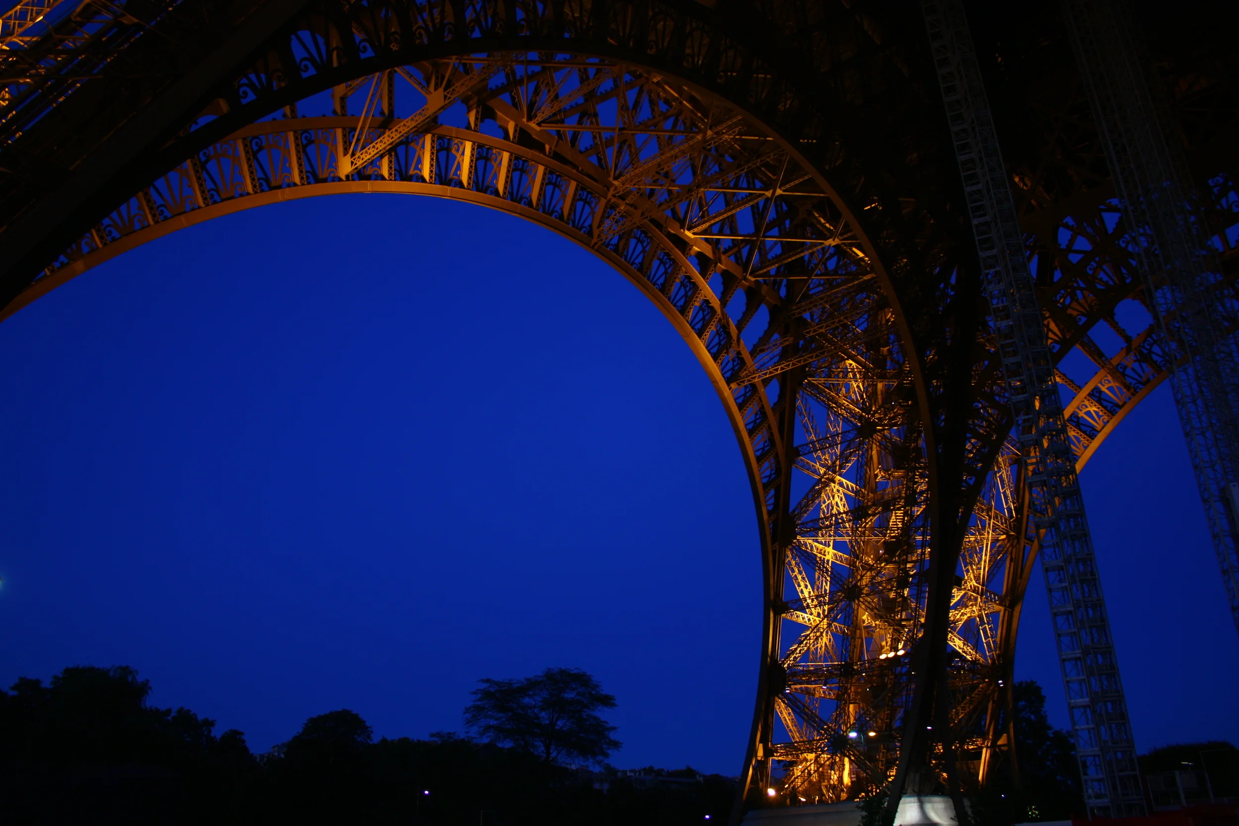 Bottom of the Tour Eiffel