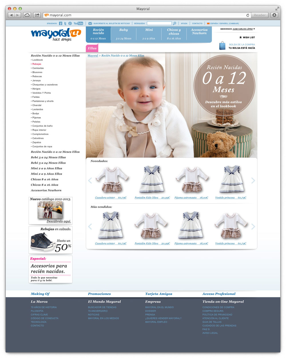 PRODUCT CATEGORY MAIN PAGE / PÁGINA PRINCIPAL DE CATEGORÍA