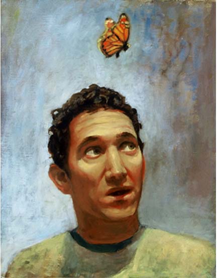 Self Portrait with Butterfly II