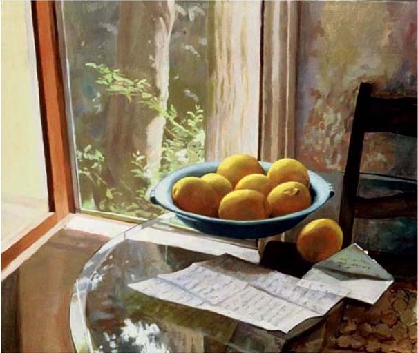 Lemons By A Window