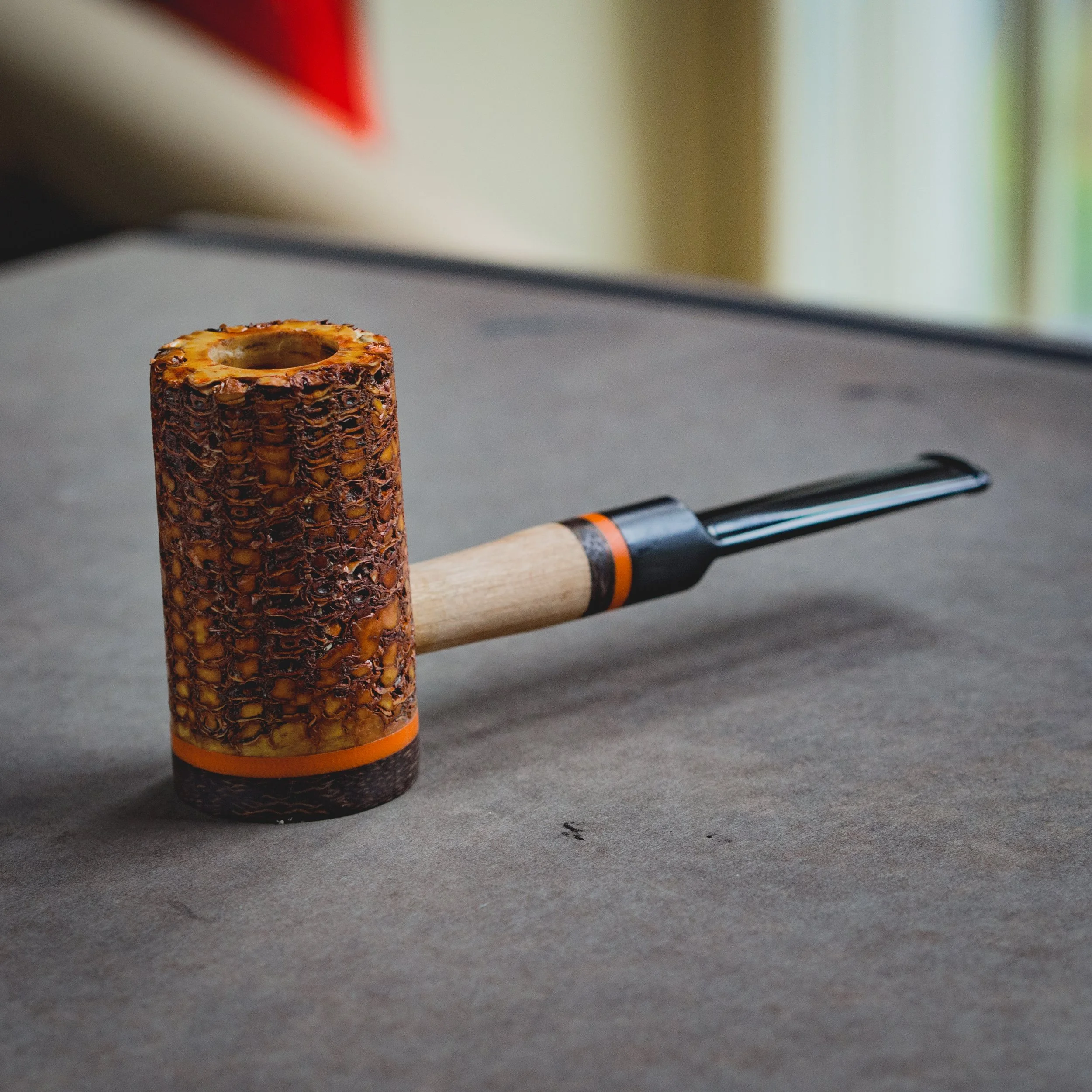 Corn Cob Tobacco Pipe