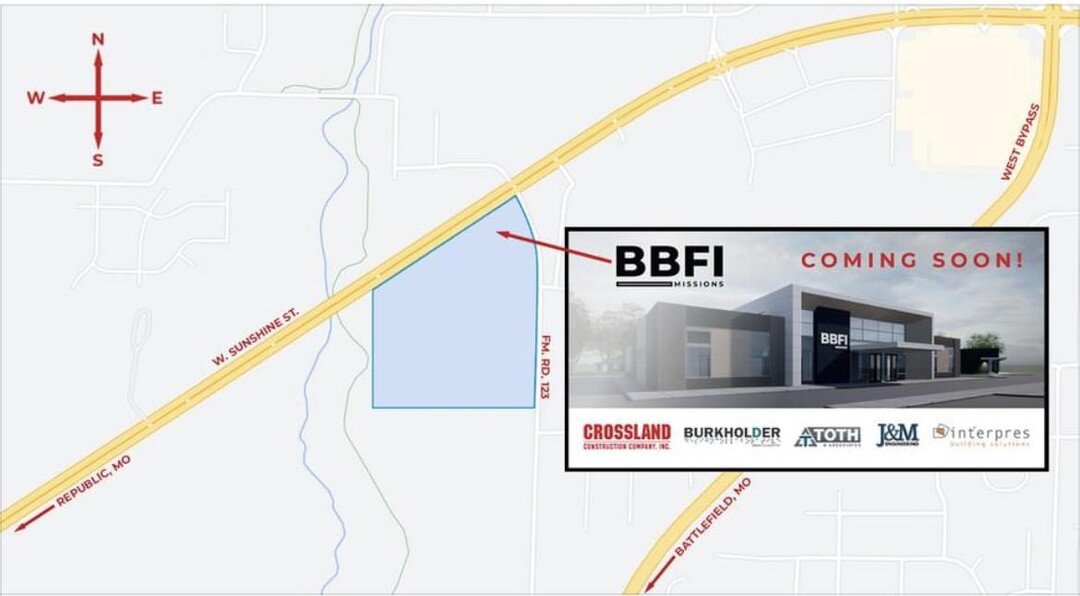 Check back at 11:00 AM (CST) today to watch a livestream of the groundbreaking ceremony for the new building project of the BBFI Mission Office.