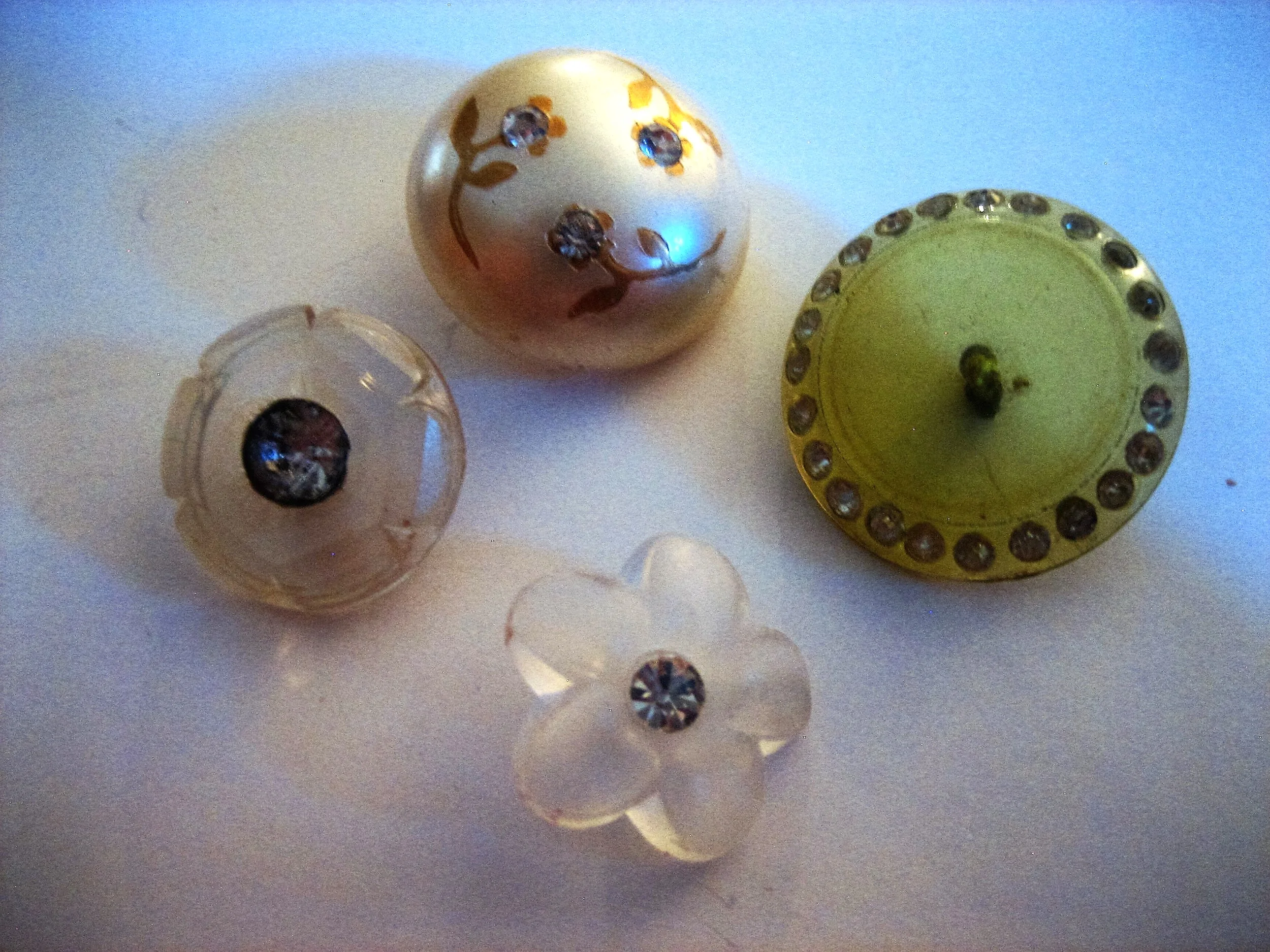 Shimmery Rhinestone Quartet