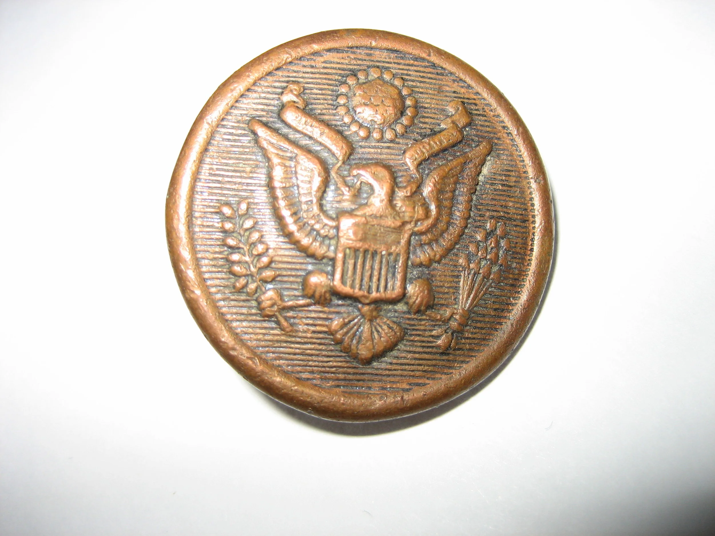 US Army General Services Blackened-Copper Button-3