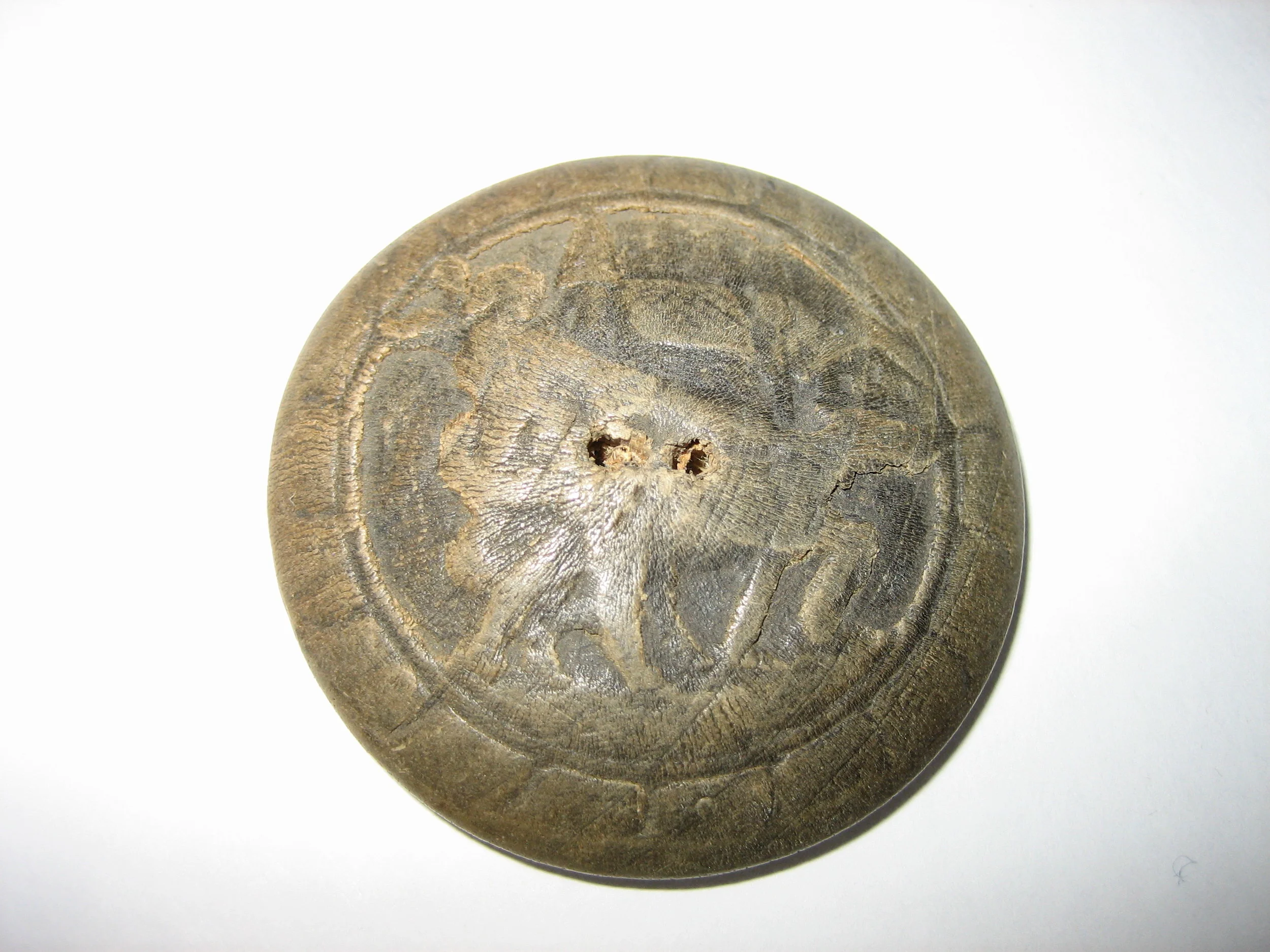 Well-loved German Hunt Button