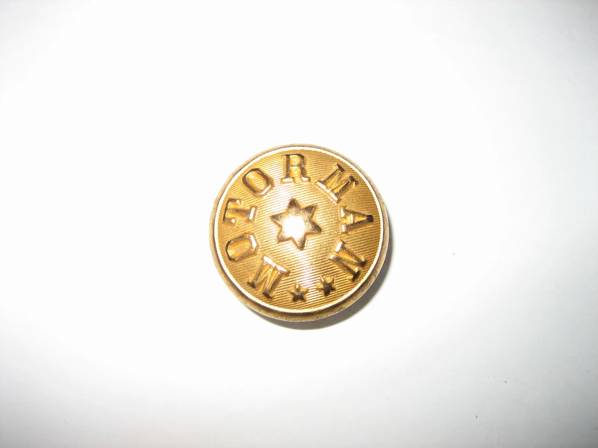 Railroad Motorman Button