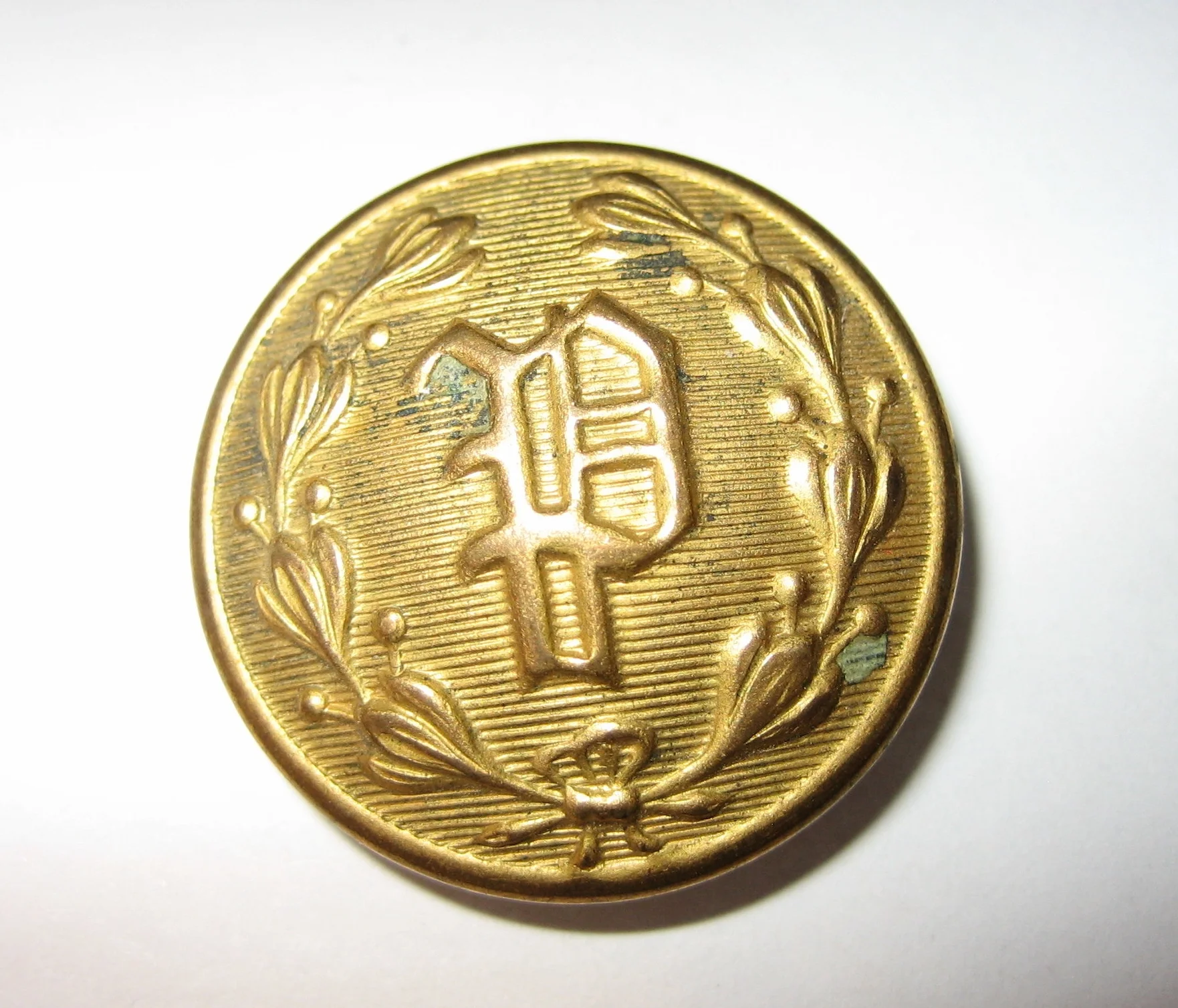 Police Button -Armstein Simon & Co San Francisco