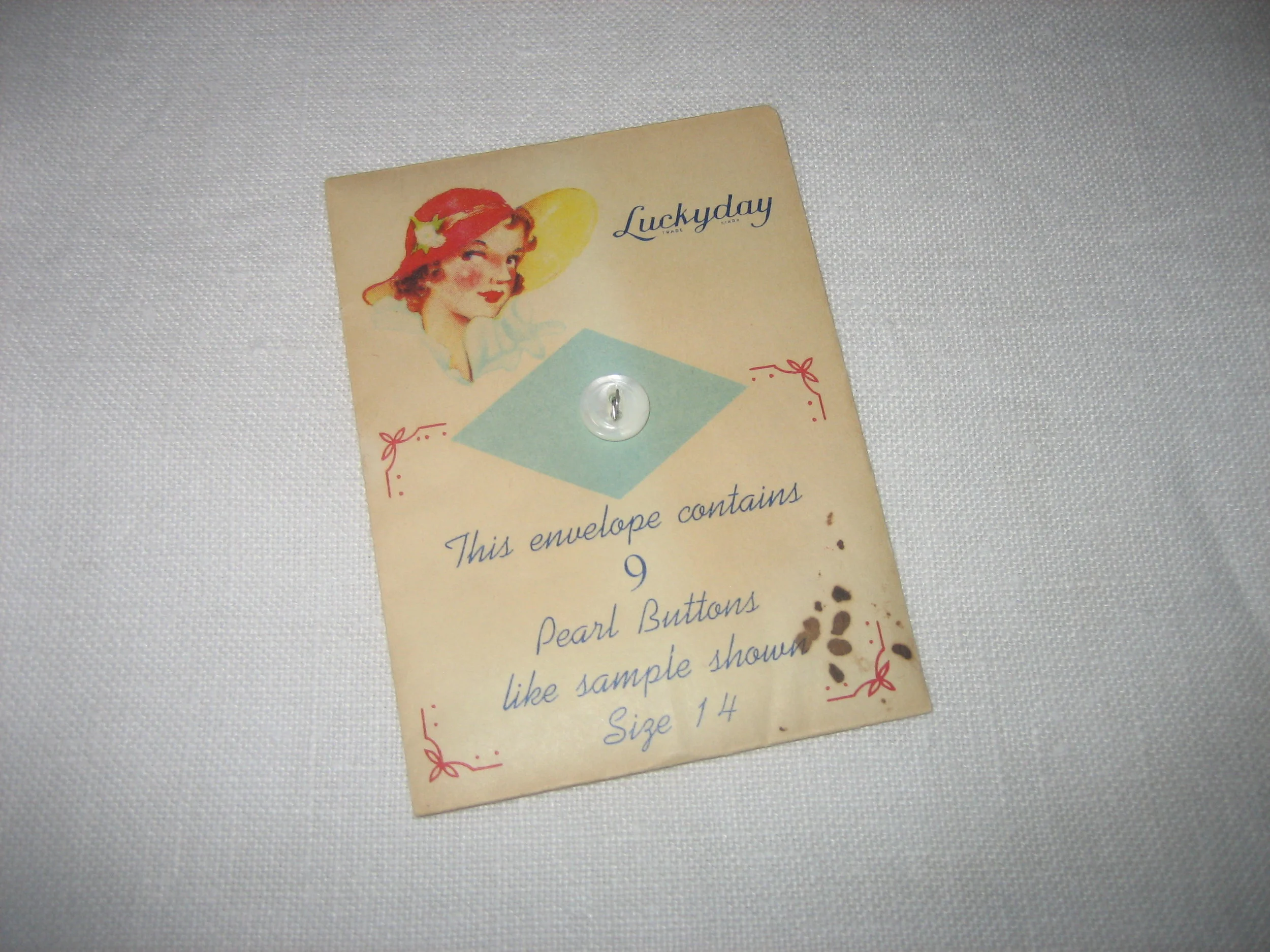 Envelope of Mother-of-Pearl - Size 14