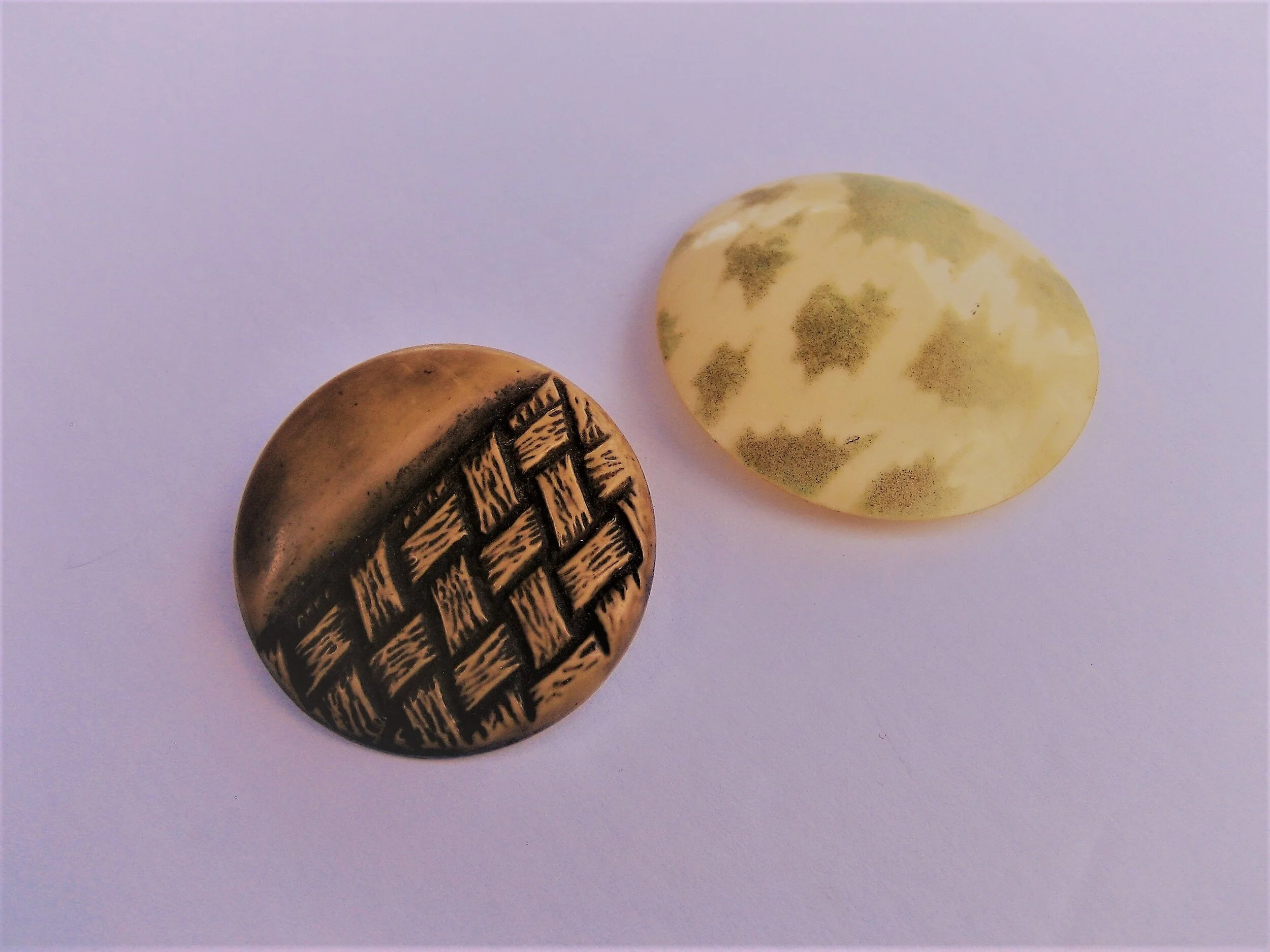 Oversized Celluloid Pair