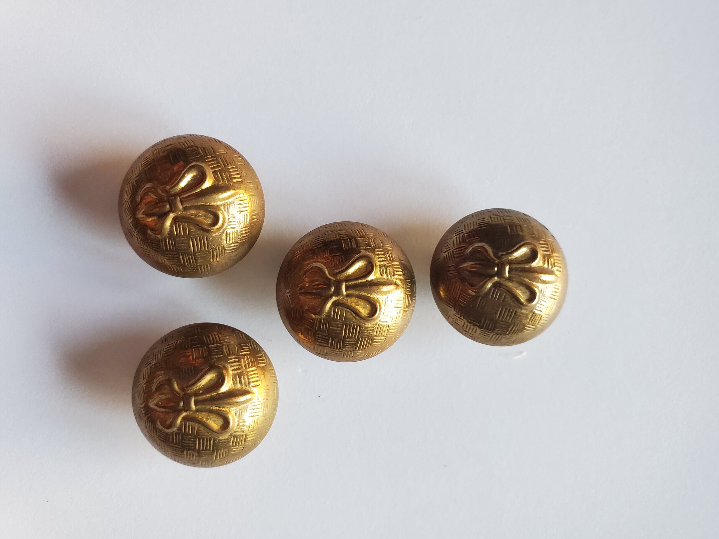 Oh La La French Fleur-De-Lis - Set of Four 3/4 inch