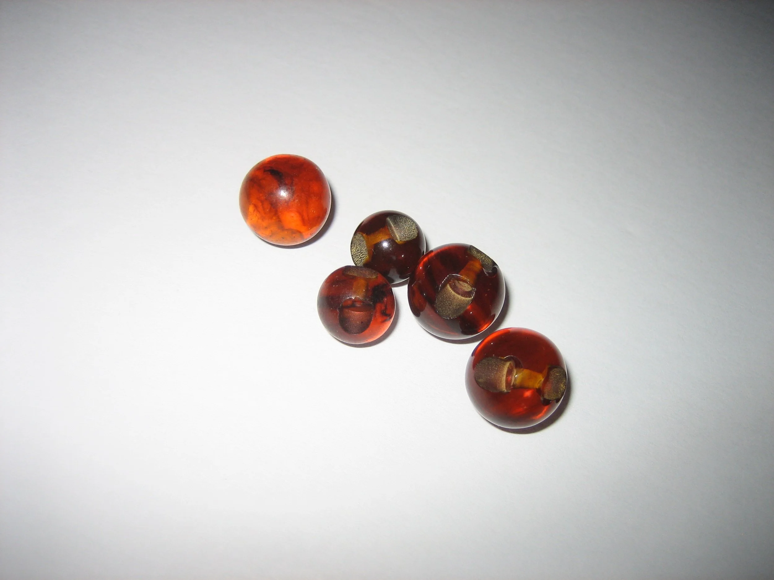 Faux Tortoise Shell Orbs