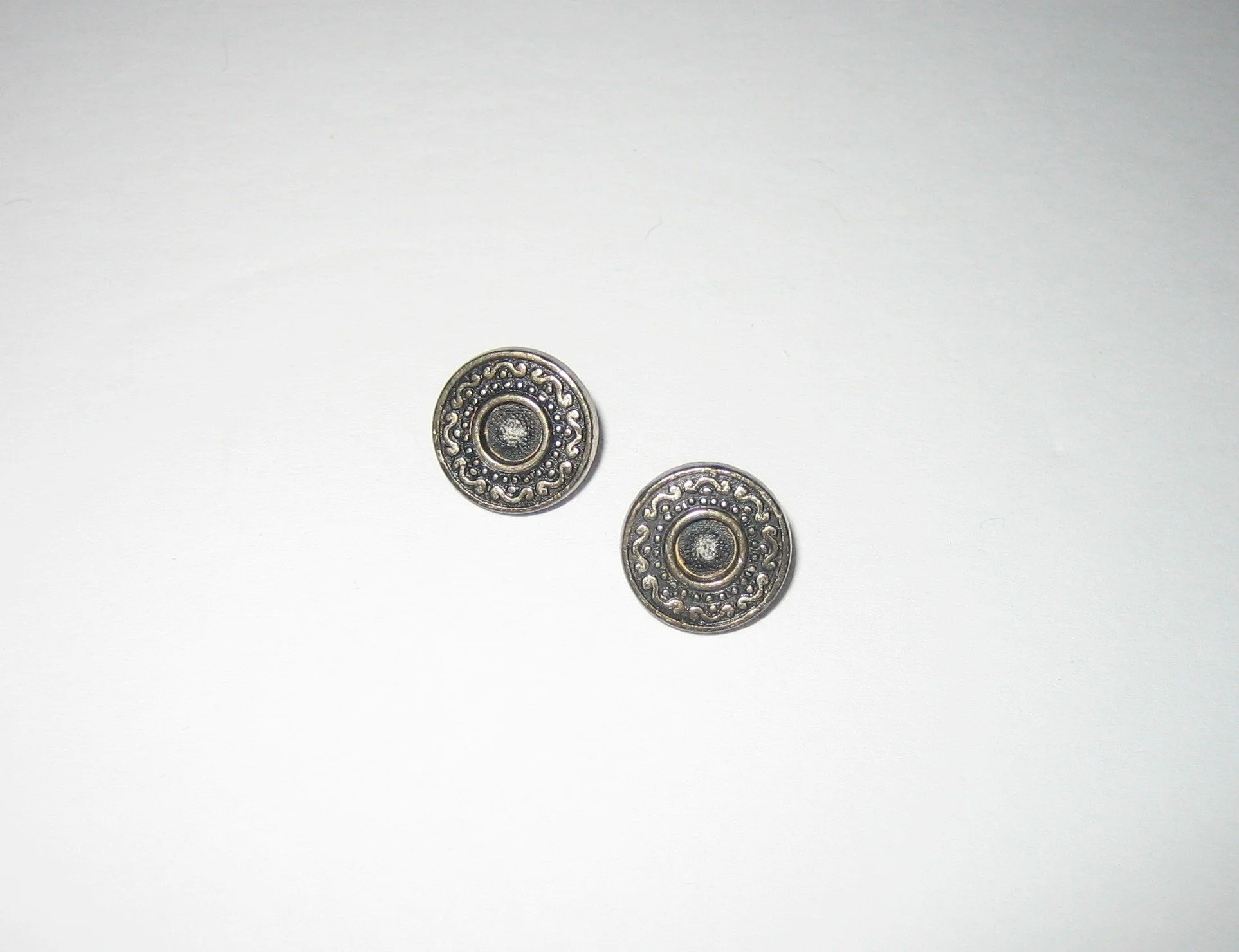Petite Pewter Pair