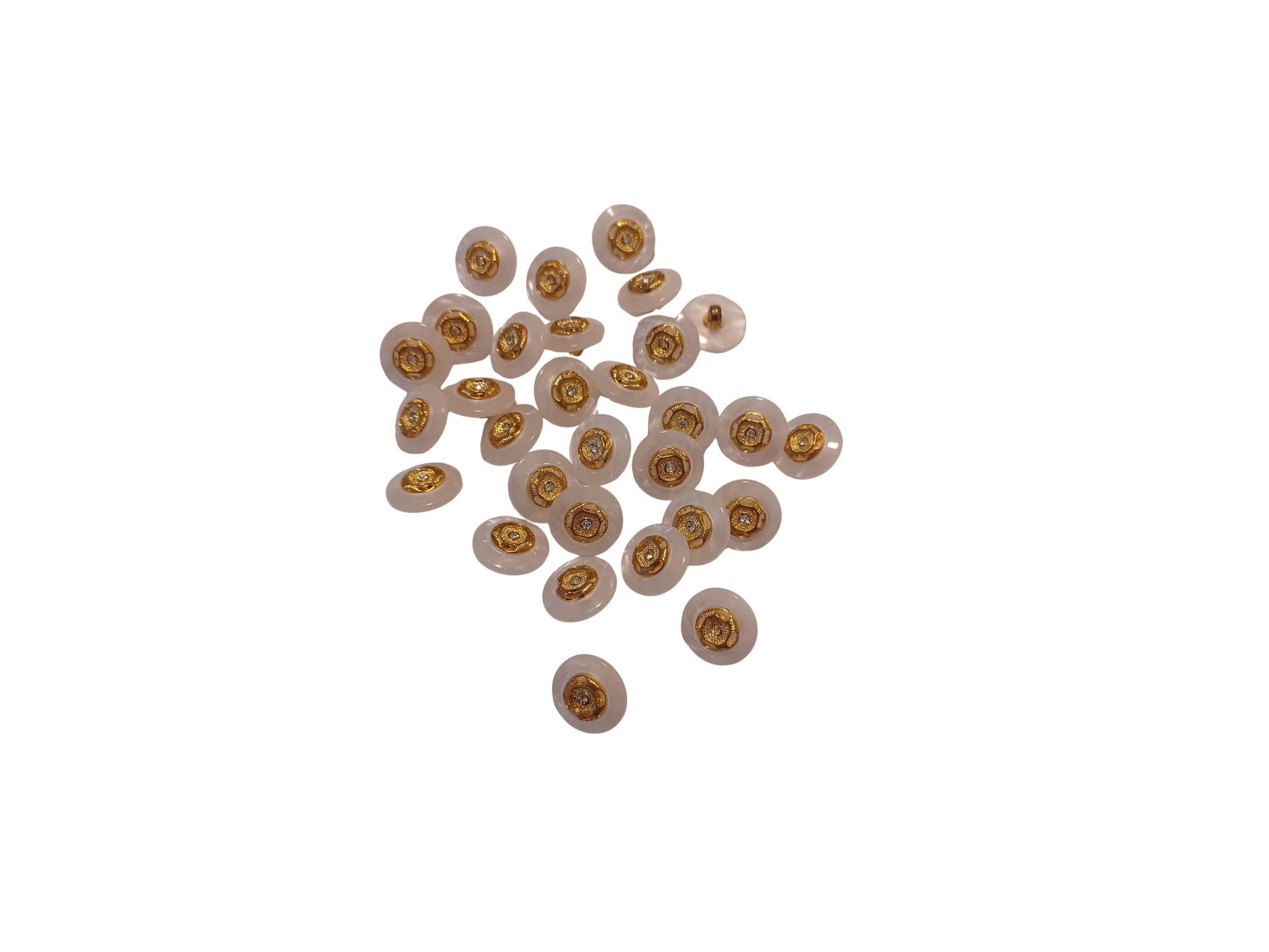 Little Jewels 5/8" - Set of 30 Metalized Plastic