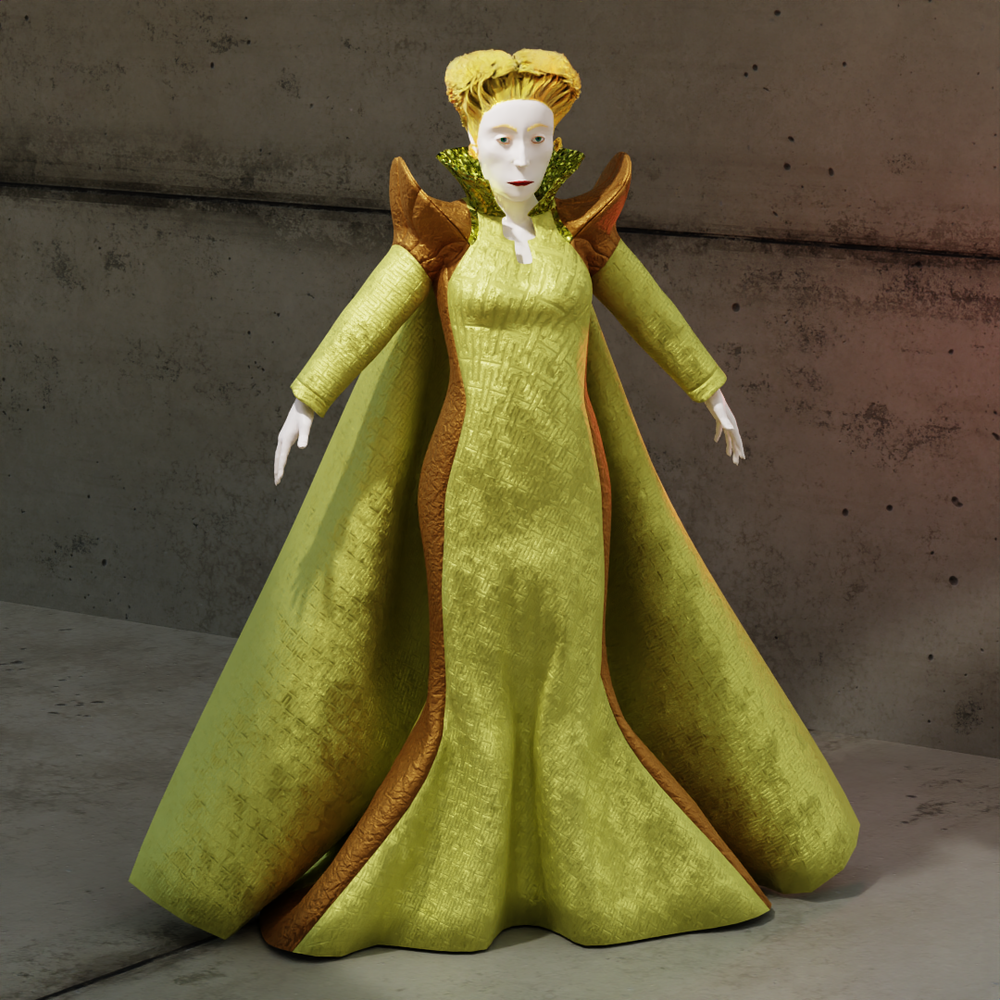 The Beginnings Of The Czar's Dress