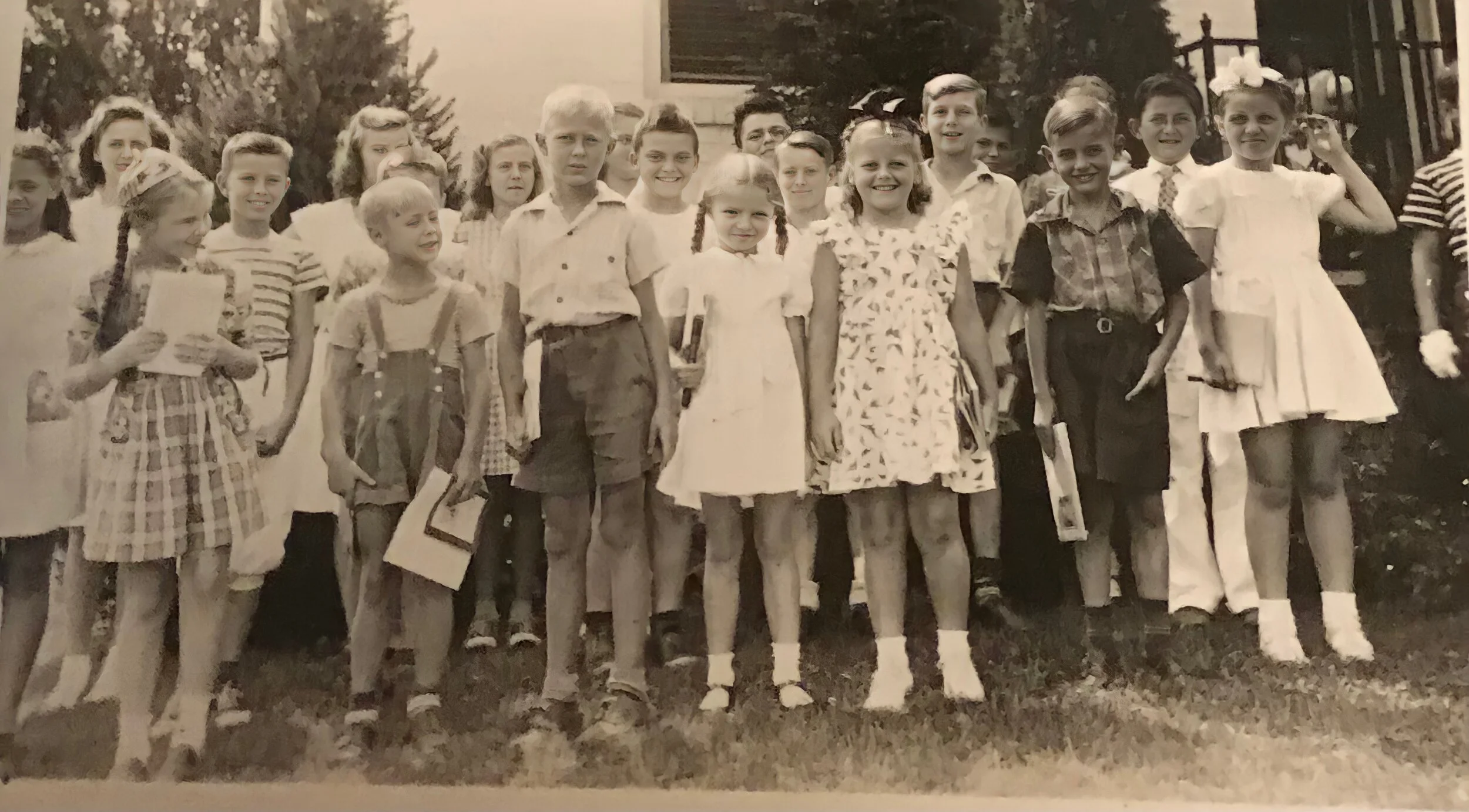1947 - Pilgrim's first Sunday School class