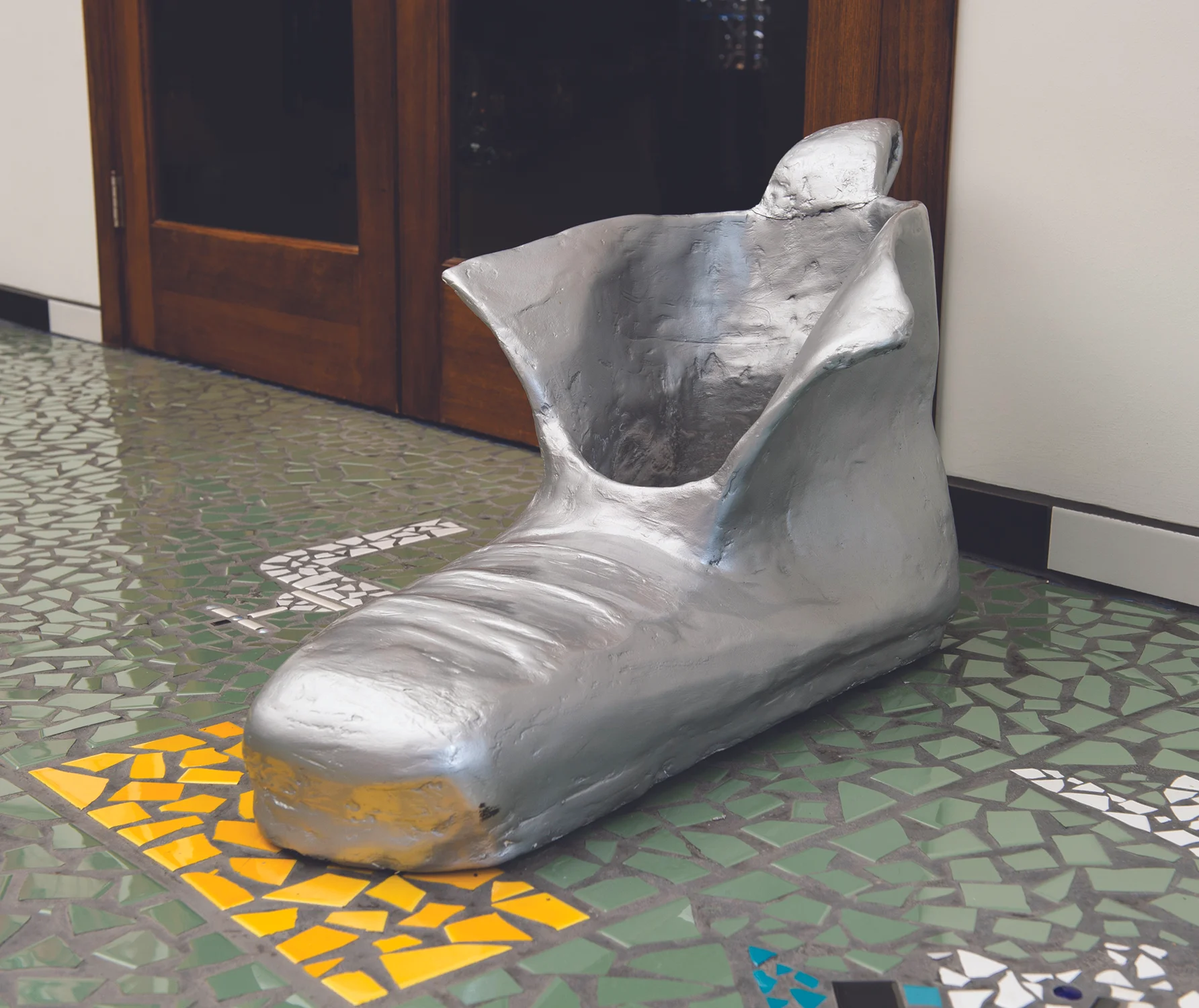 Monopoly Mosaic - The Shoe Token