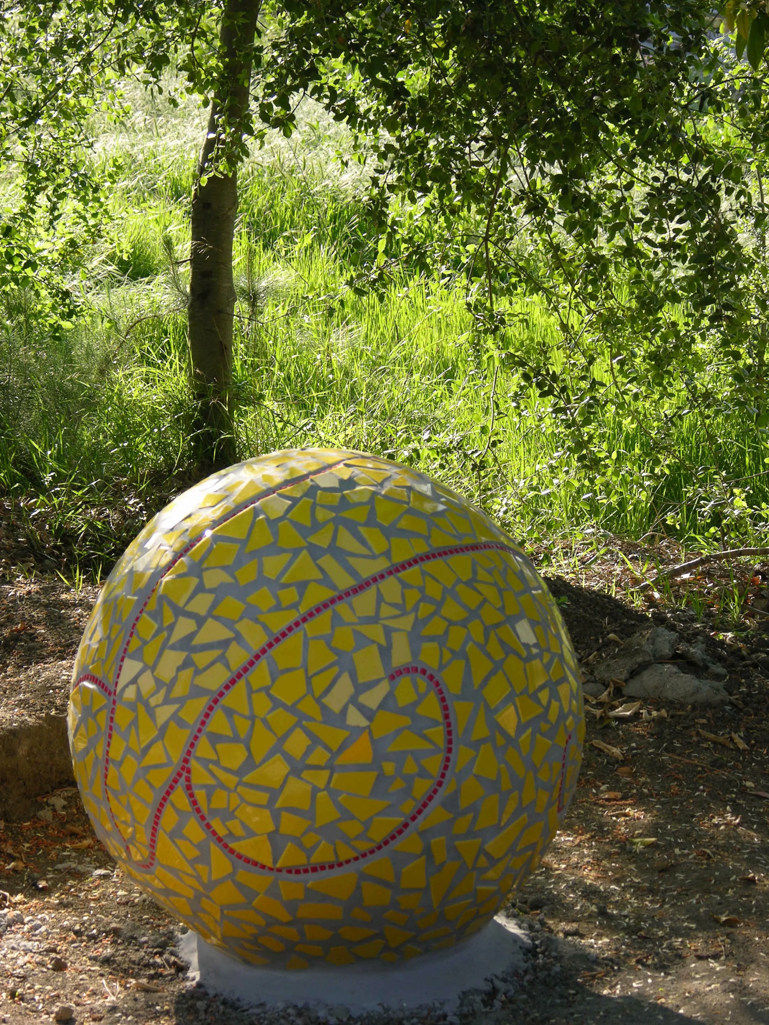 Yellow Garden Ball