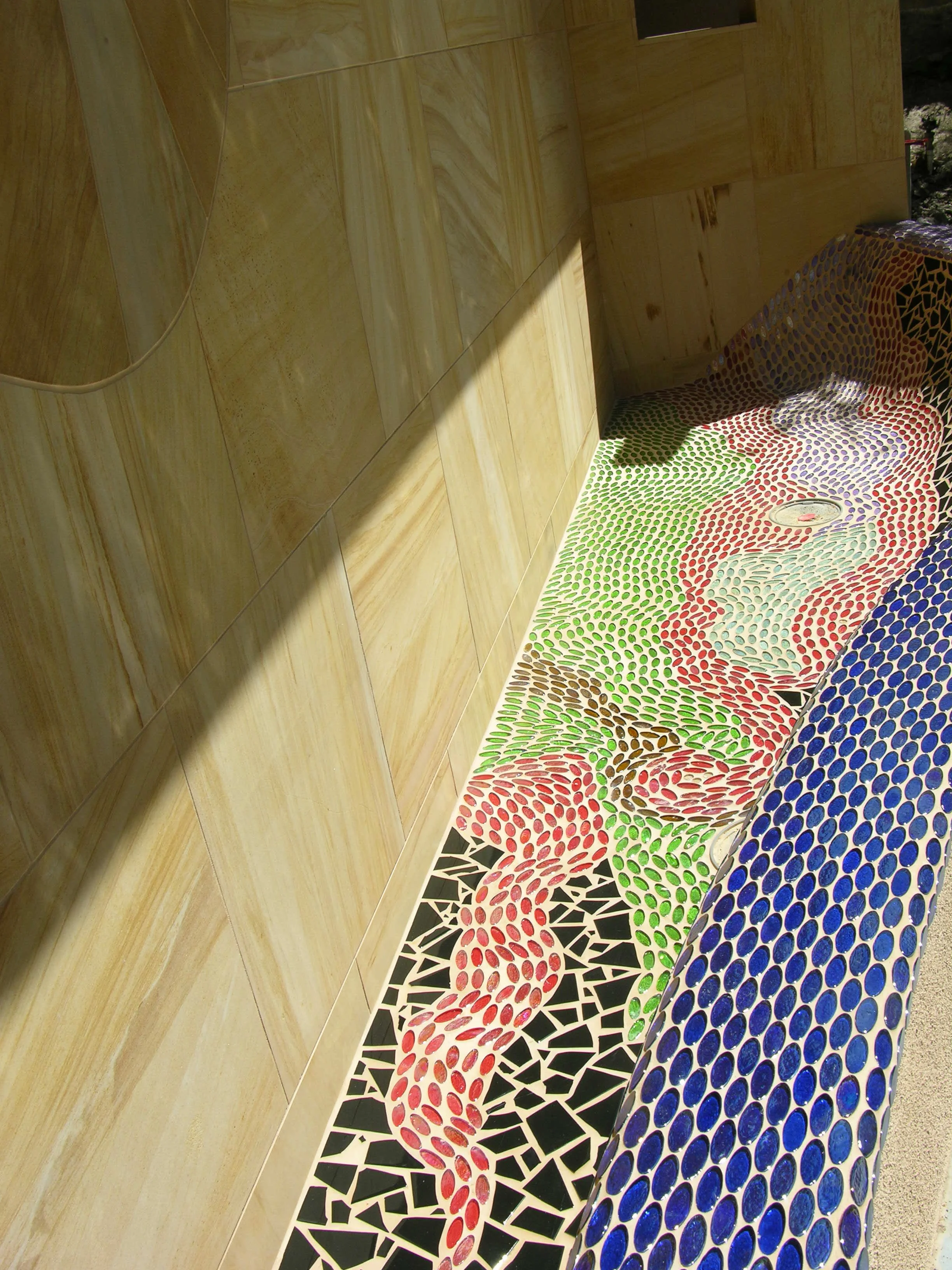 Mosaic Water Fountain