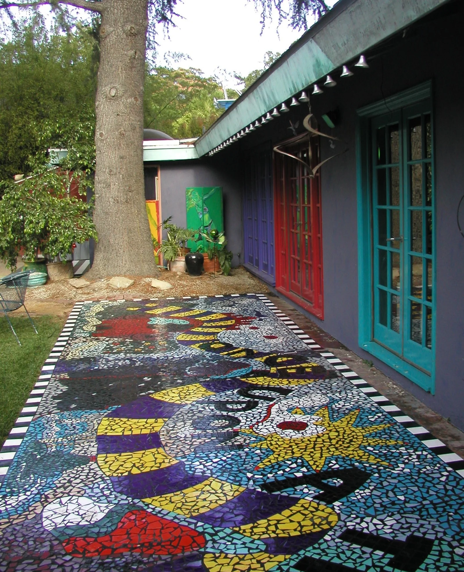 Once Upon A Time Mosaic Tile Walkway