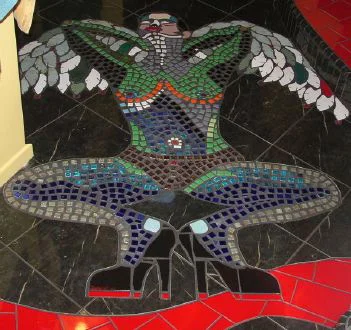 Mosaic Tile Spread Angel