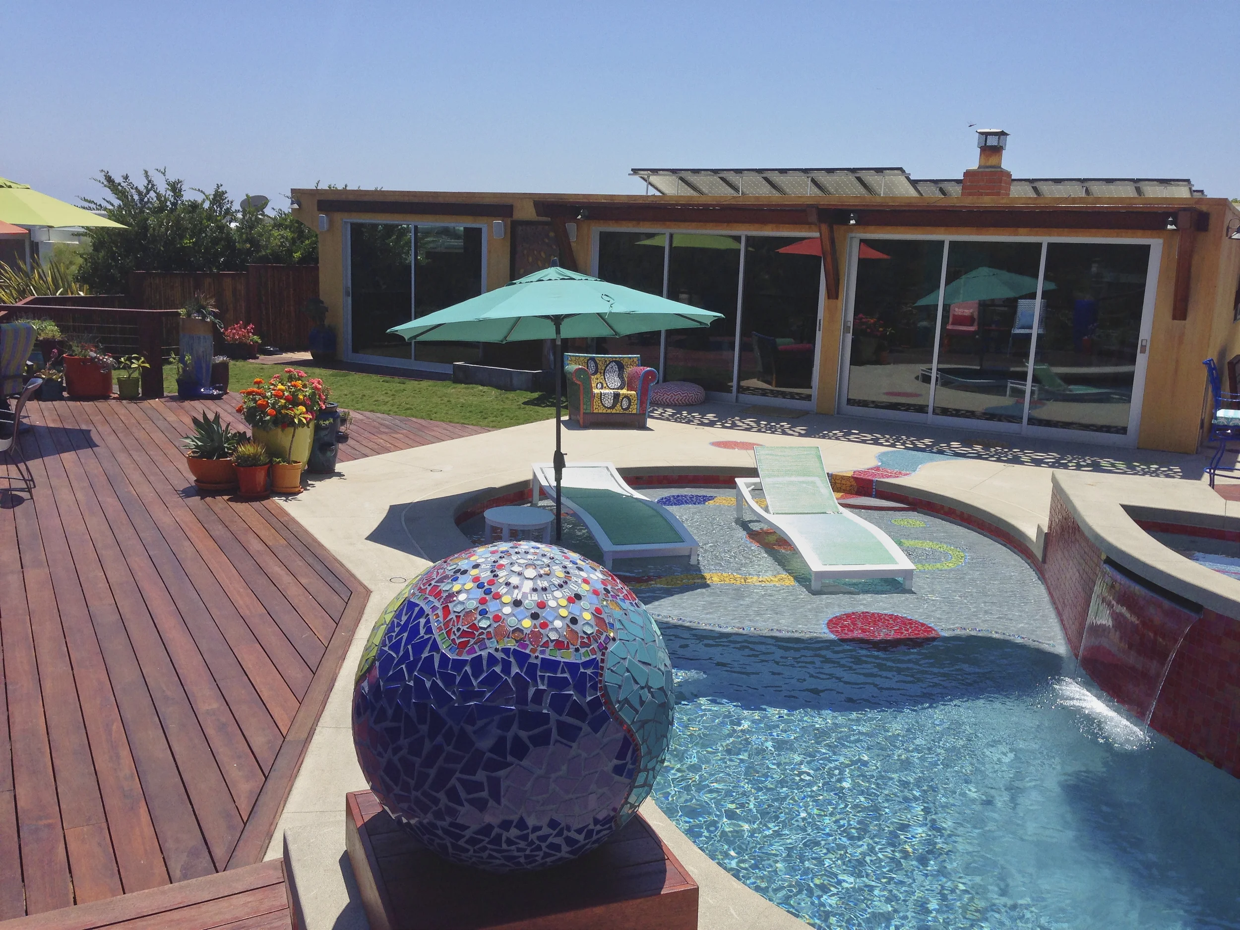 Mosaic Tile Project in Malibu