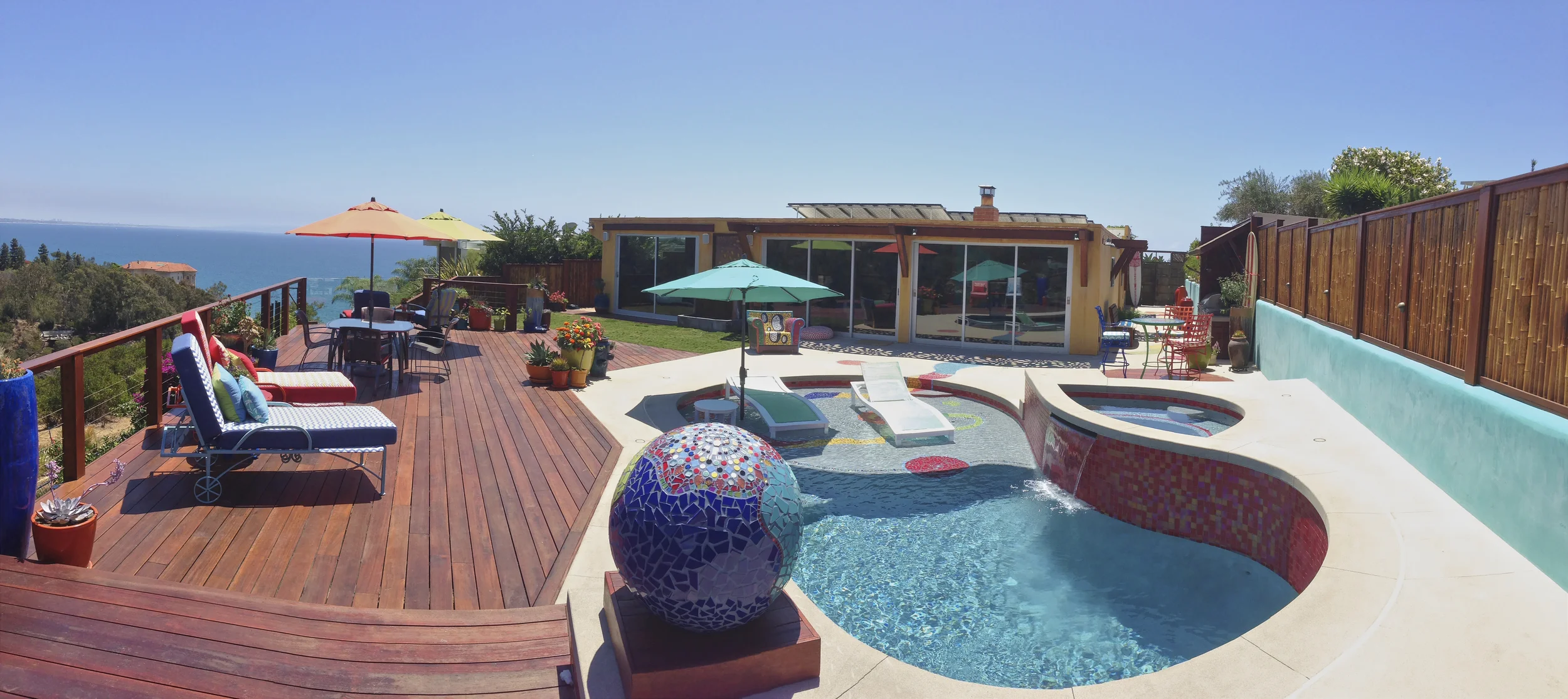 Mosaic Tile Project in Malibu