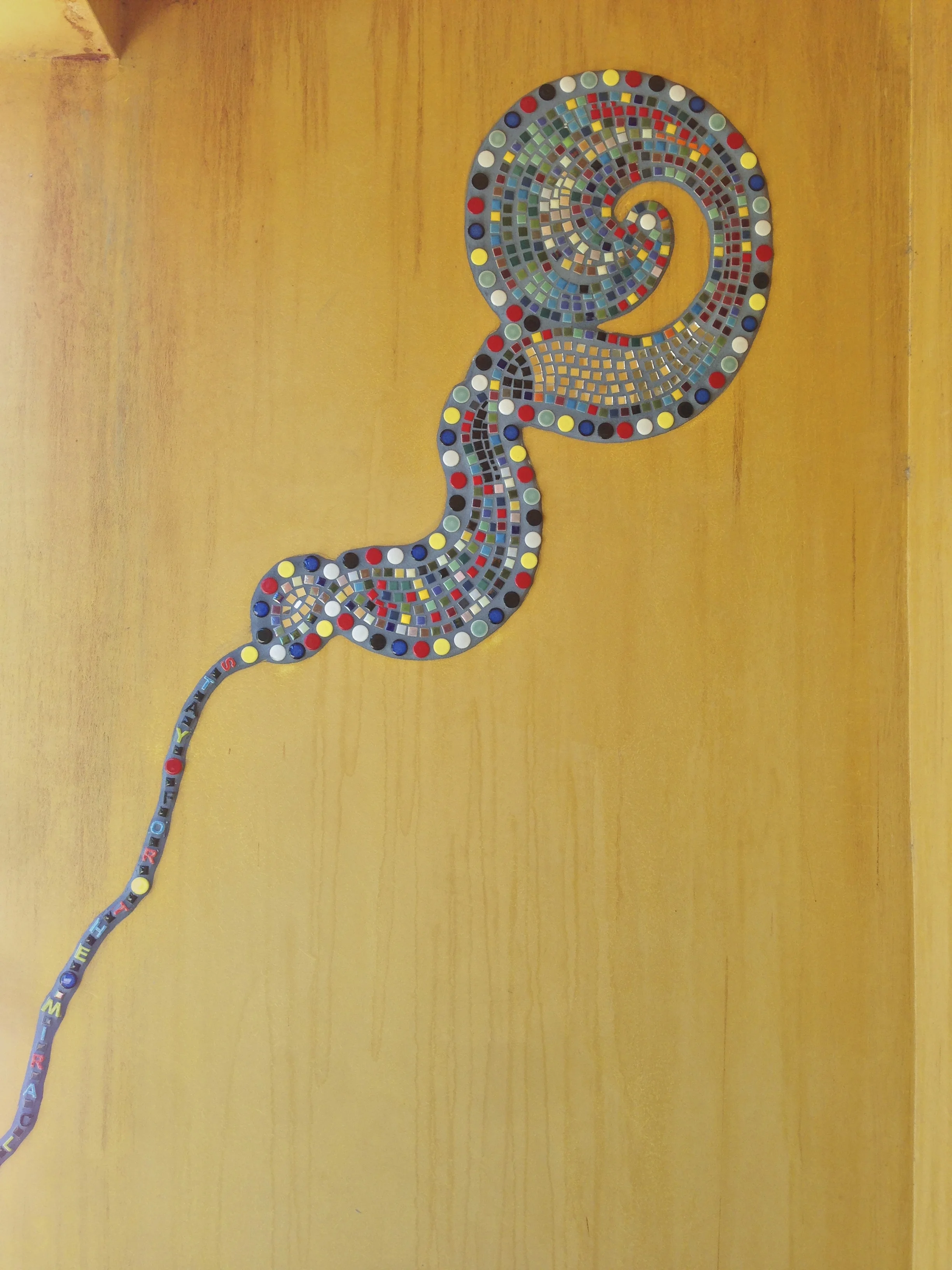 Mosaic Tile Walkway