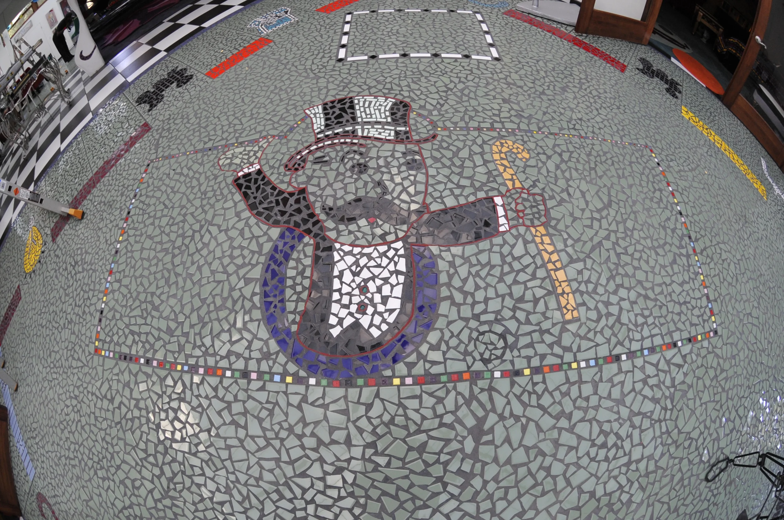Mosaic Monopoly Floor