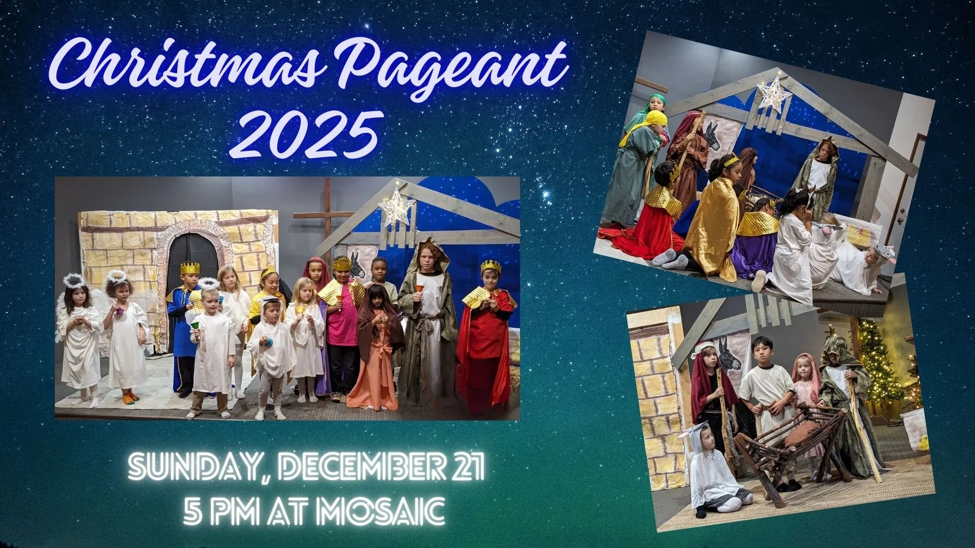 Mosaic Christmas Pageant