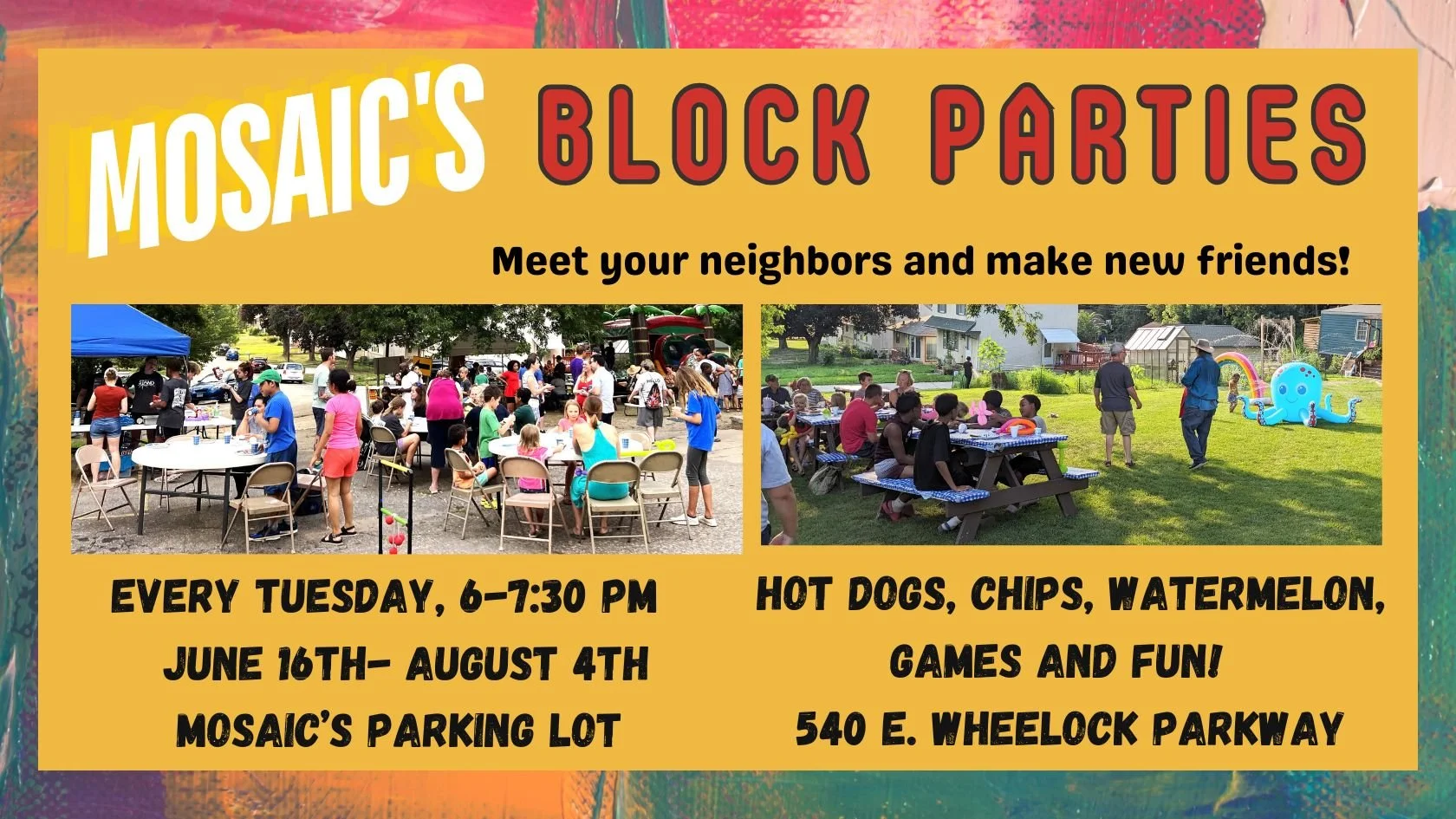 Mosaic Block Parties