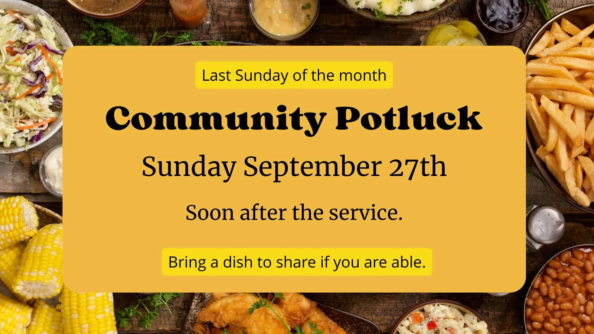 Community Potluck