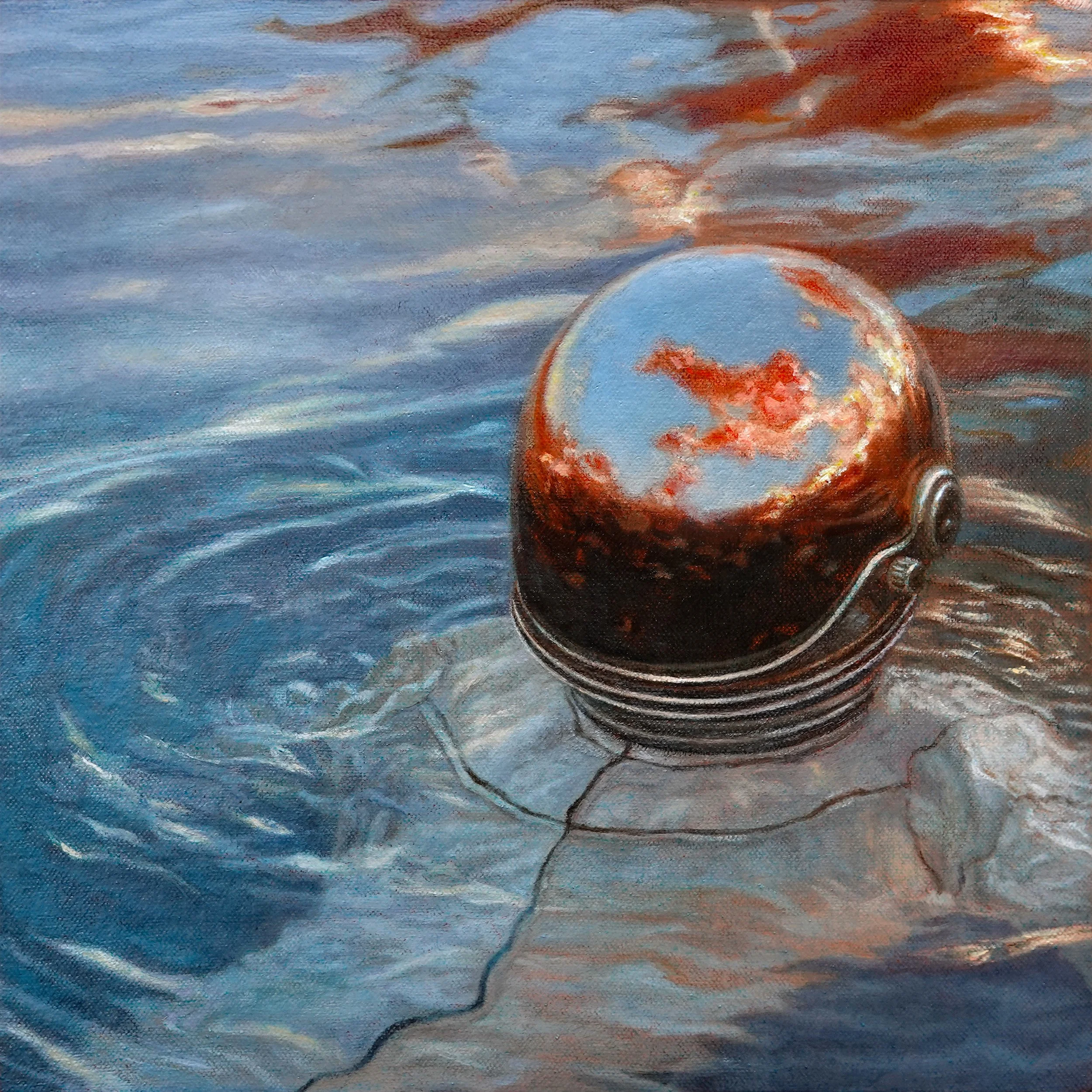   Erebus , 2025, Oil on Canvas Panel, 12 × 12 in.  For inquiries contact  info@arcadiacontemporary.com  