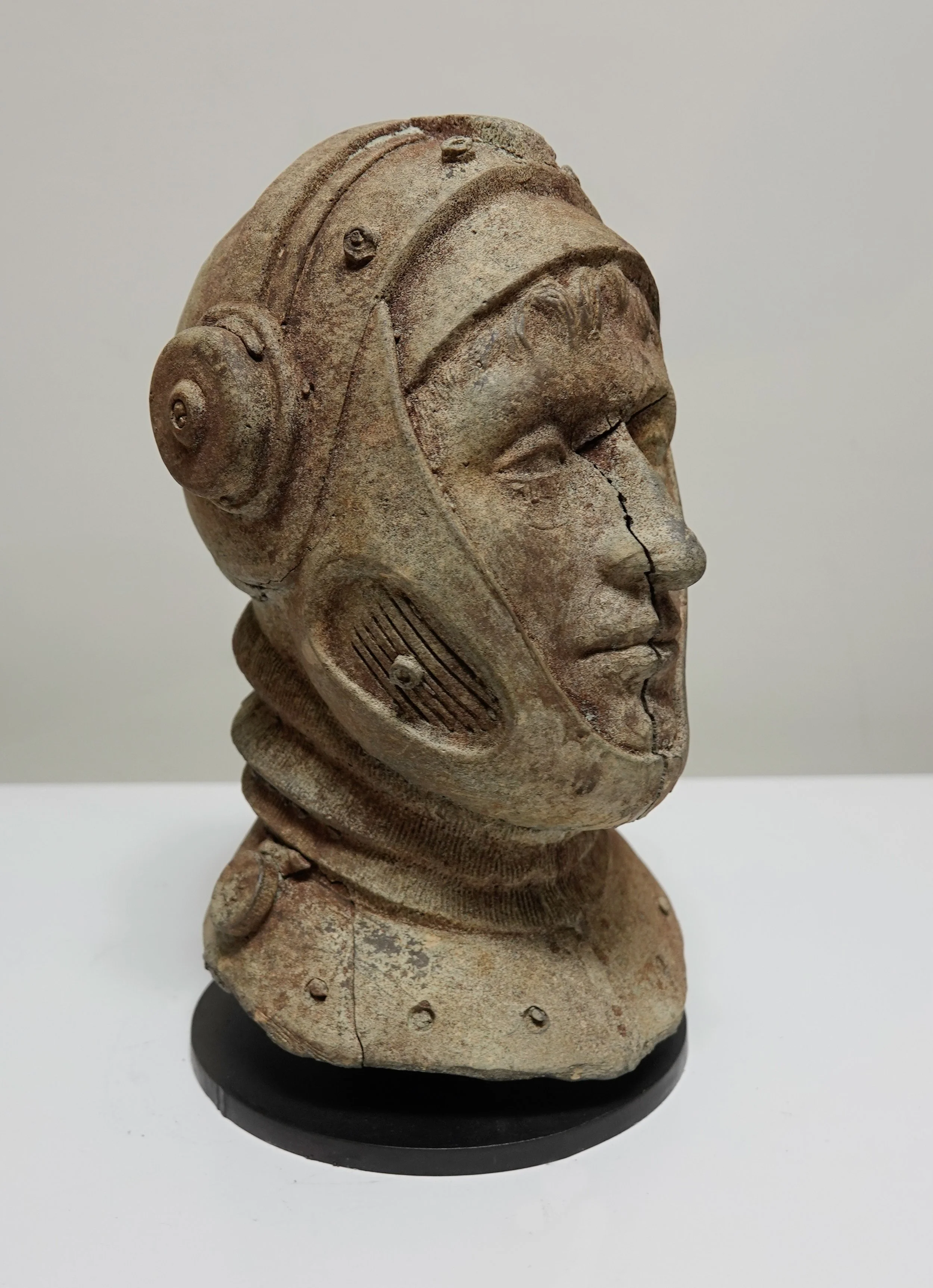   Perseus (relic) , 2026, Cast iron with patina, 9 x 5 x 5.75 in. 