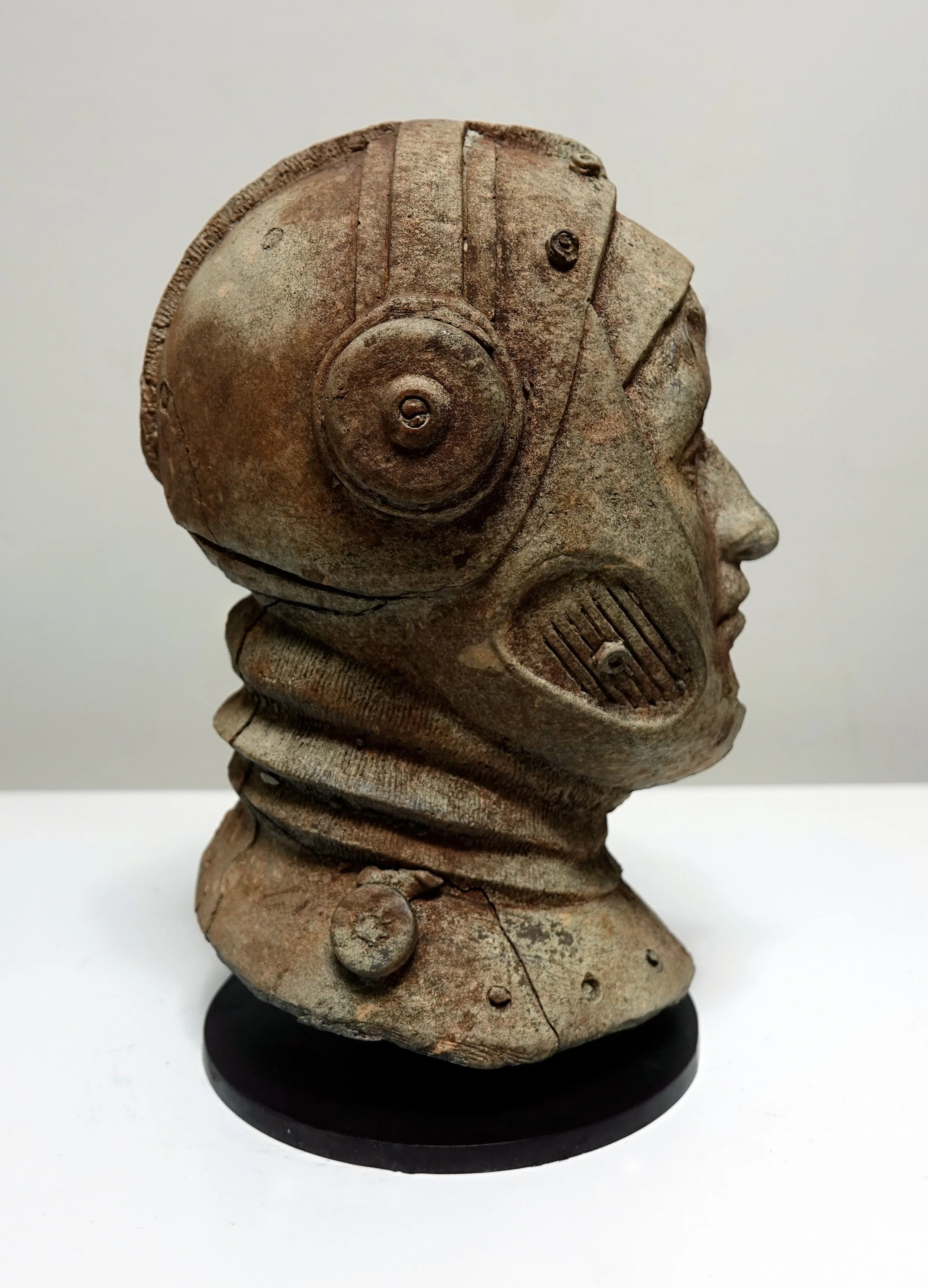   Perseus (relic) , 2026, Cast iron with patina, 9 x 5 x 5.75 in. 