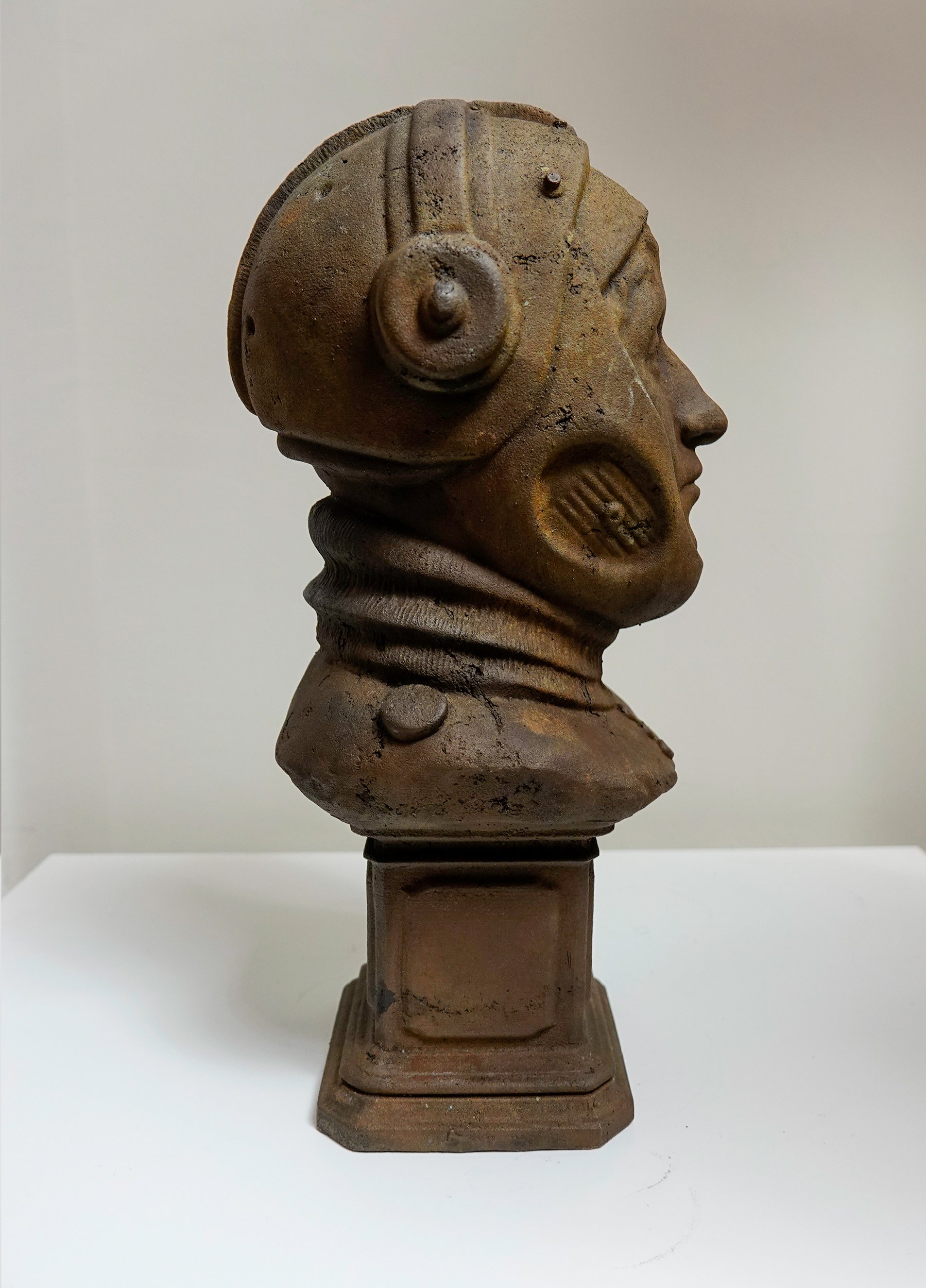   Perseus (bronze) , 2026, Bronze with patina, 12 x 5 x 5.5 in. 