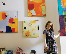 owner, art consultant, Inez Baird