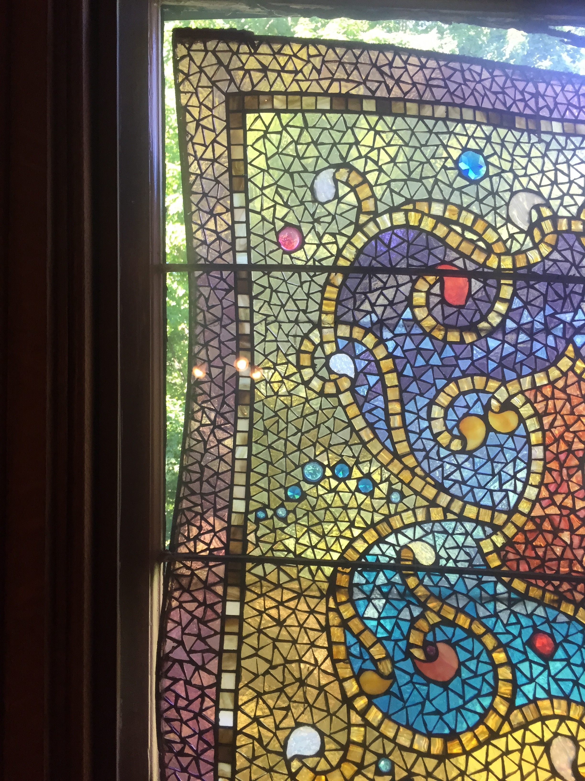 Belcher Mosaic Glass Company - Offered by ANTIQUE AMERICAN STAINED GLASS  WINDOWS