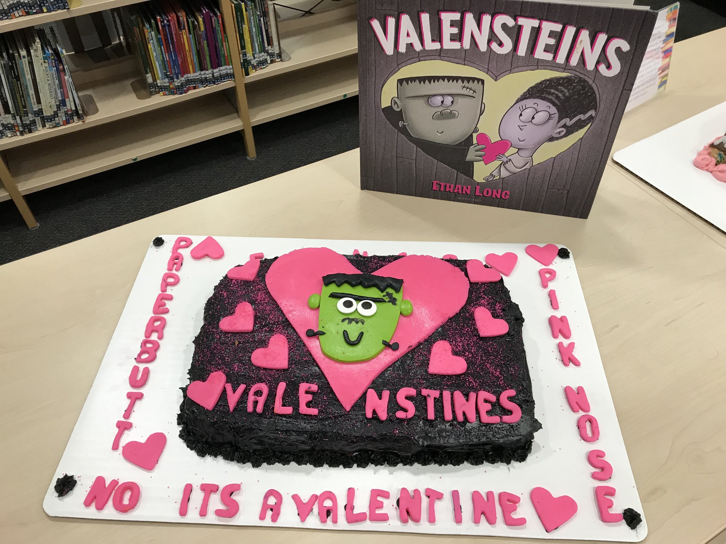 A school loved the book so much, they baked a cake!