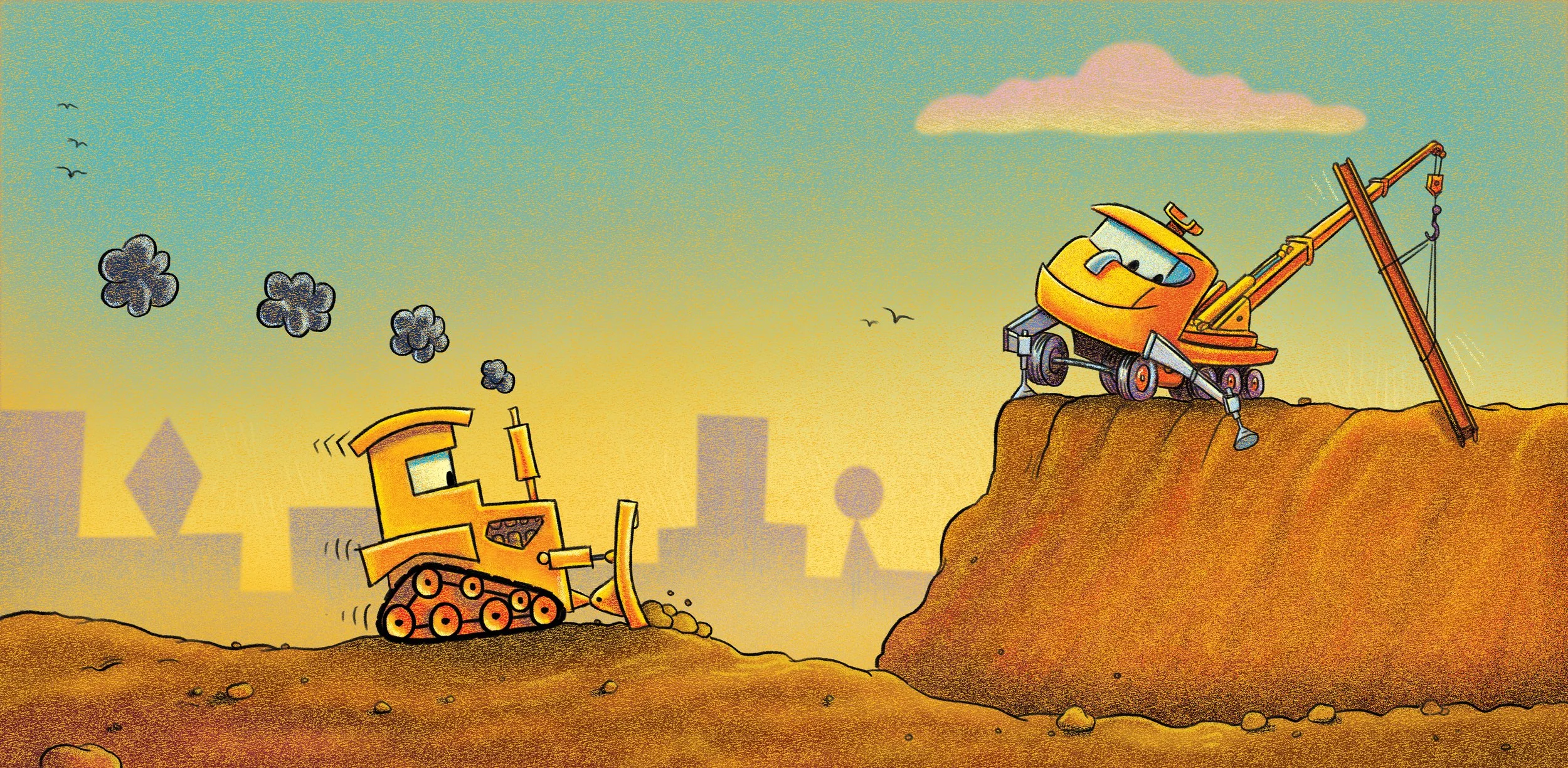  Good Night, Good Night, Construction Site: Bulldozer's Shapes (2019) 