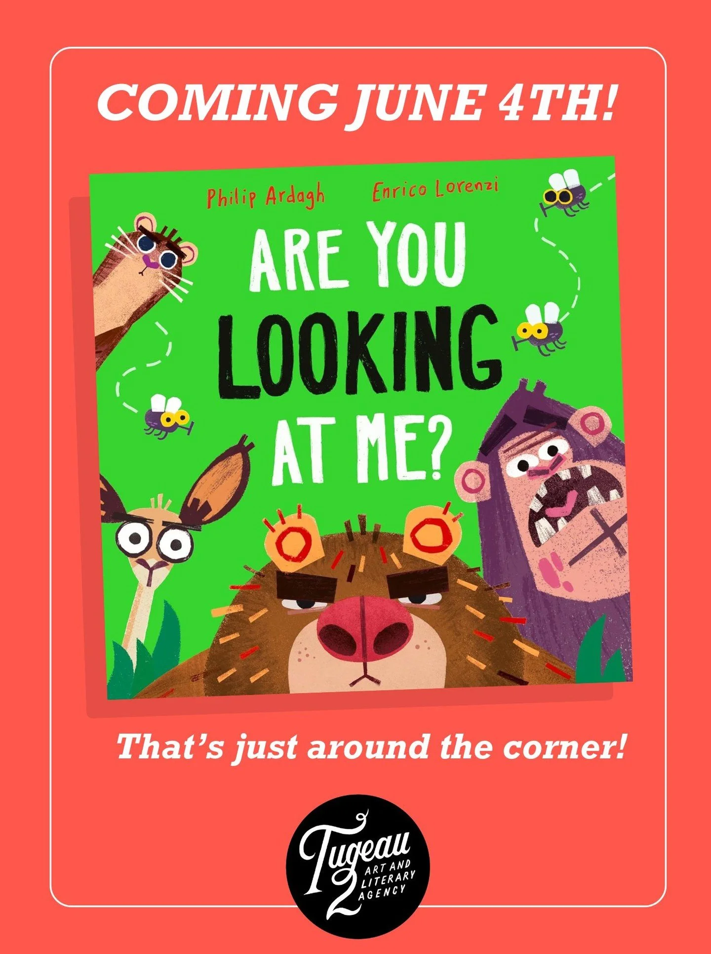 Congratulations to T2 artist Enrico Lorenzi @enrico.lorenzi on the publication of ARE YOU LOOKING AT ME?, written by Philip Ardagh @philipardagh and published by Little Tiger @littletigerbooks !

This wildly fun read-aloud is packed with curious crea